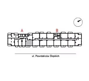 Powstańców 7D – inwestycja Archicom - lokal PS7D A/5/A0502, budynek PS7D