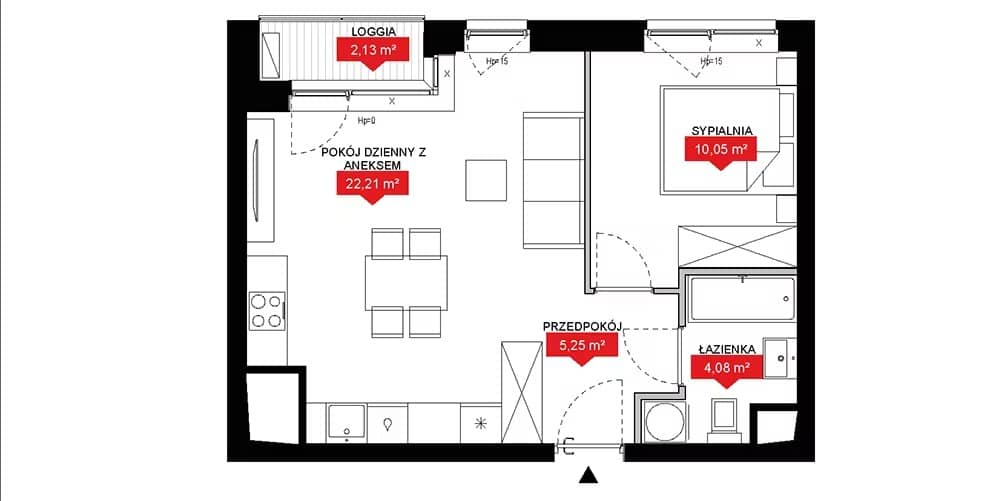Powstańców 7D – inwestycja Archicom - lokal PS7D B/15/B1501, budynek PS7D