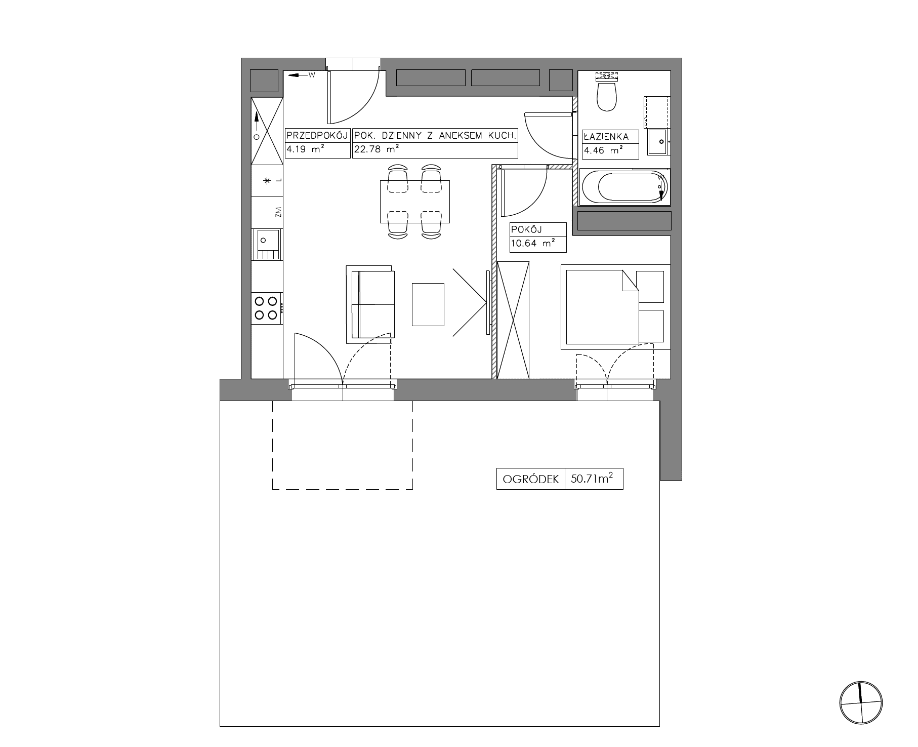Villa Viva – inwestycja Robyg - lokal VV/I/0/2, budynek I