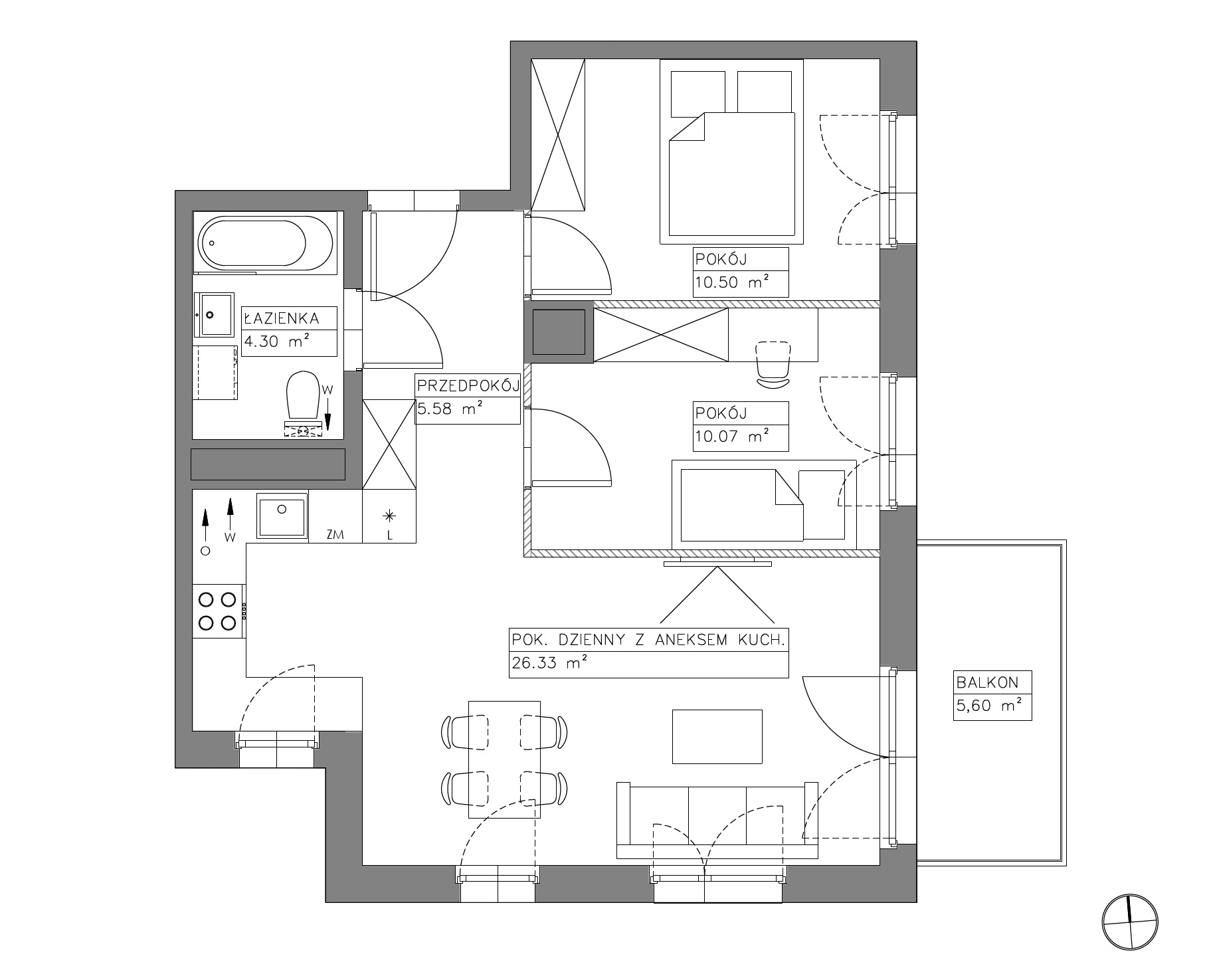 Villa Viva – inwestycja Robyg - lokal VV/I/1/2, budynek I