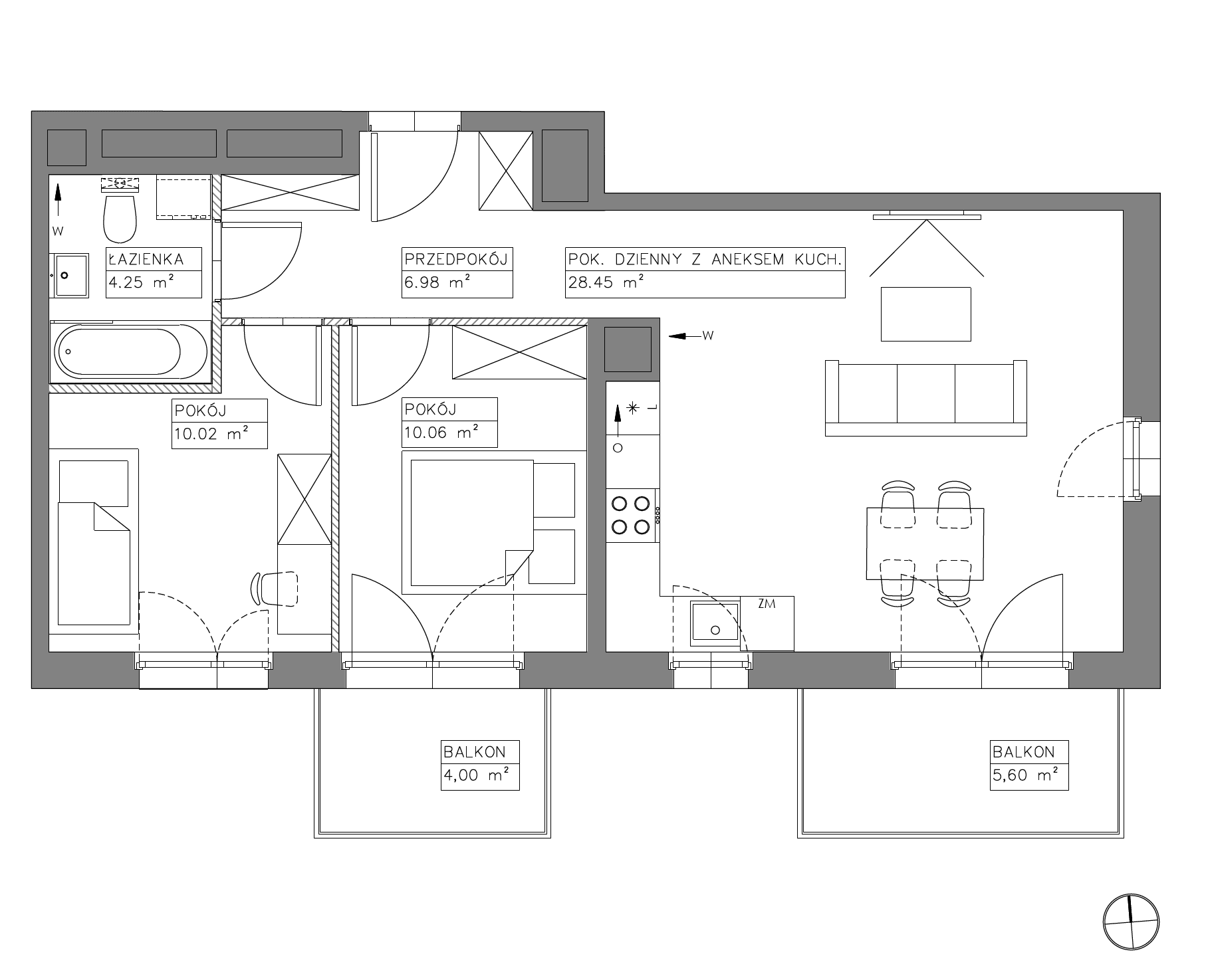 Villa Viva – inwestycja Robyg - lokal VV/A/1/2, budynek A