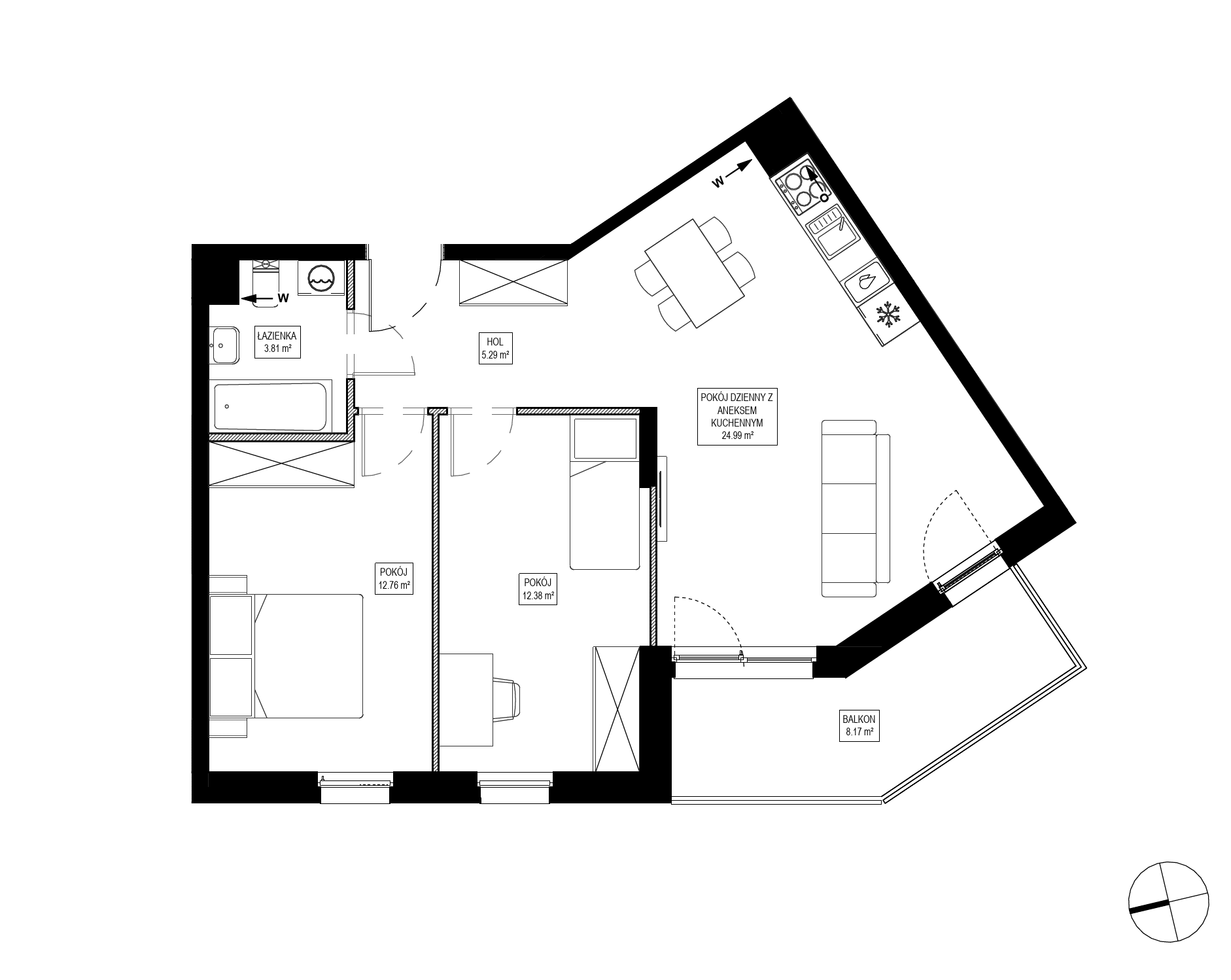 Osiedle Kameralne – inwestycja Robyg - lokal OK3/B/1/2, budynek B