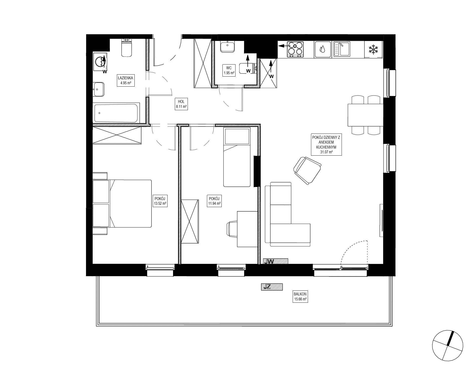 Osiedle Kameralne – inwestycja Robyg - lokal OK3/D/1/2, budynek D