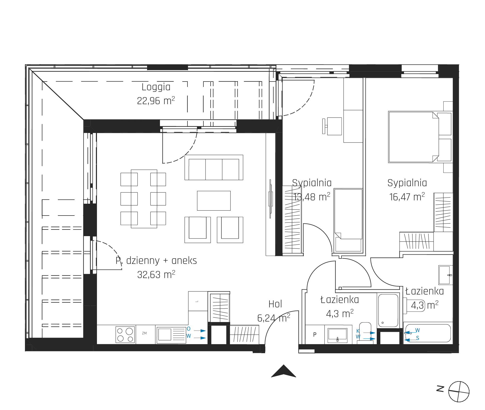 Nadmotławie Apartments - lokal I.6M23
