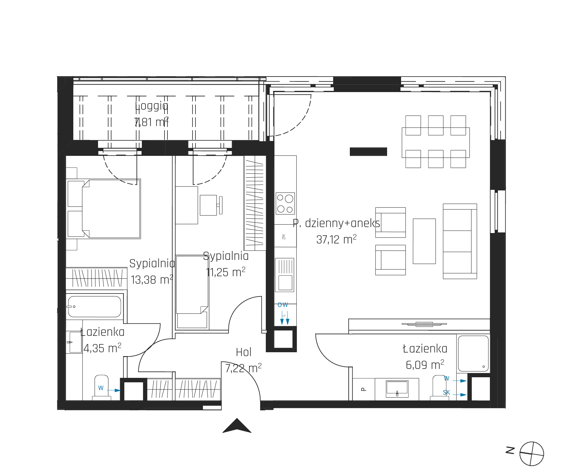 Nadmotławie Apartments - lokal I.6M31