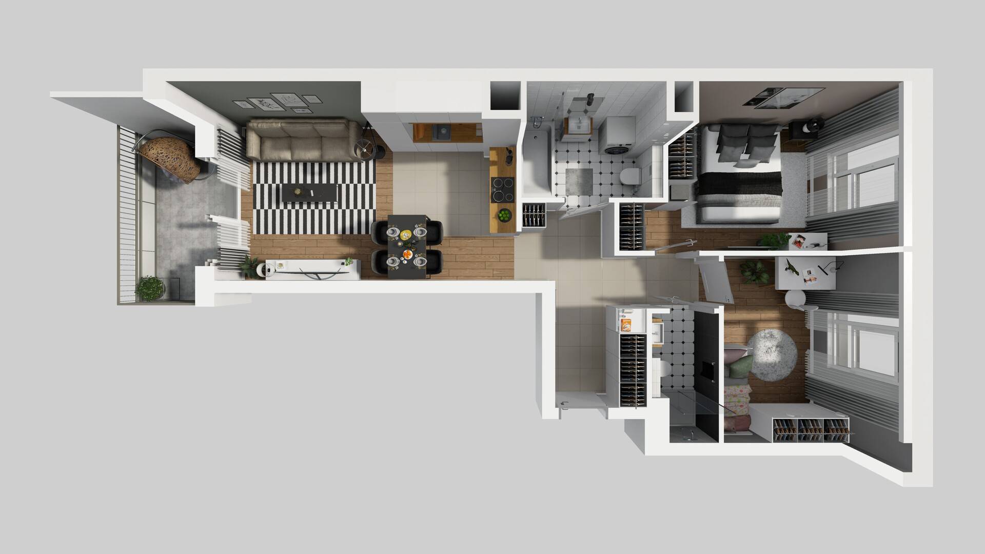 MOKOTÓW SPORTOWY – inwestycja Dom Development - lokal C 35, budynek C