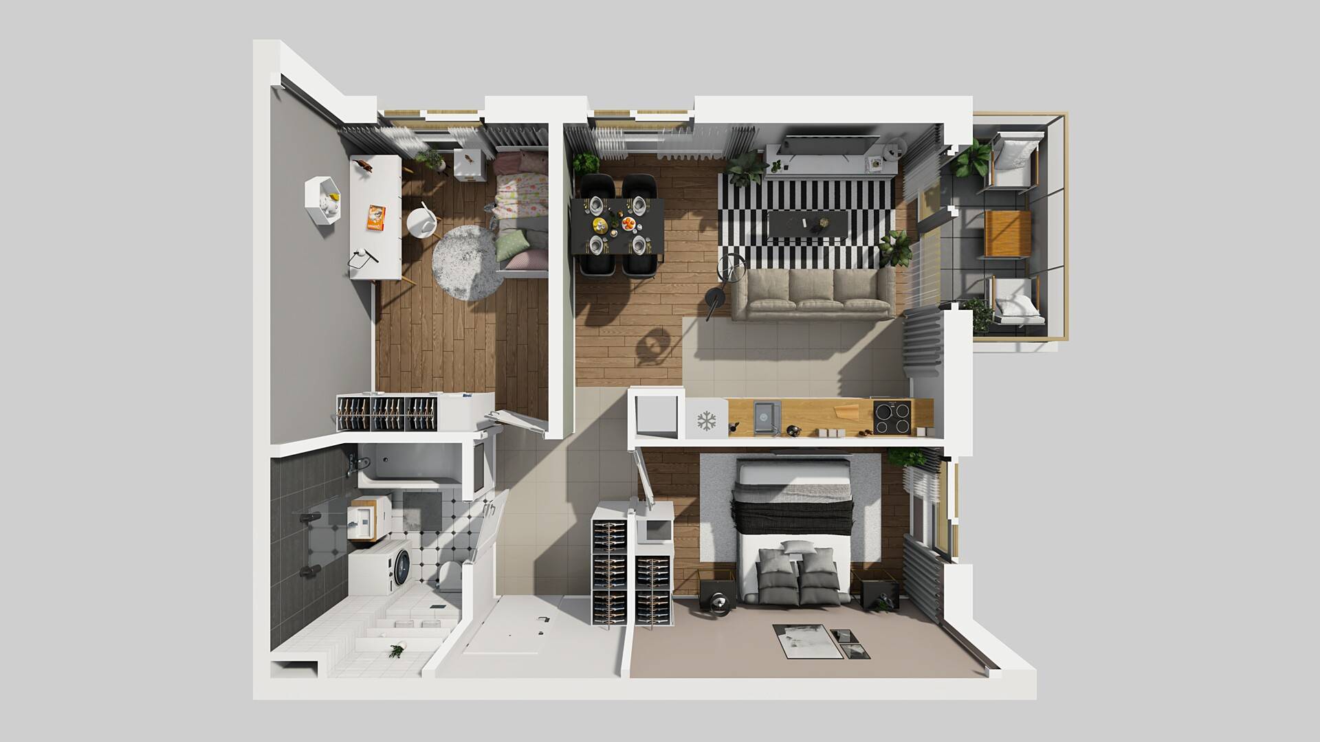 OSIEDLE MYŚLIBORSKA – inwestycja Dom Development - lokal A 103, budynek A