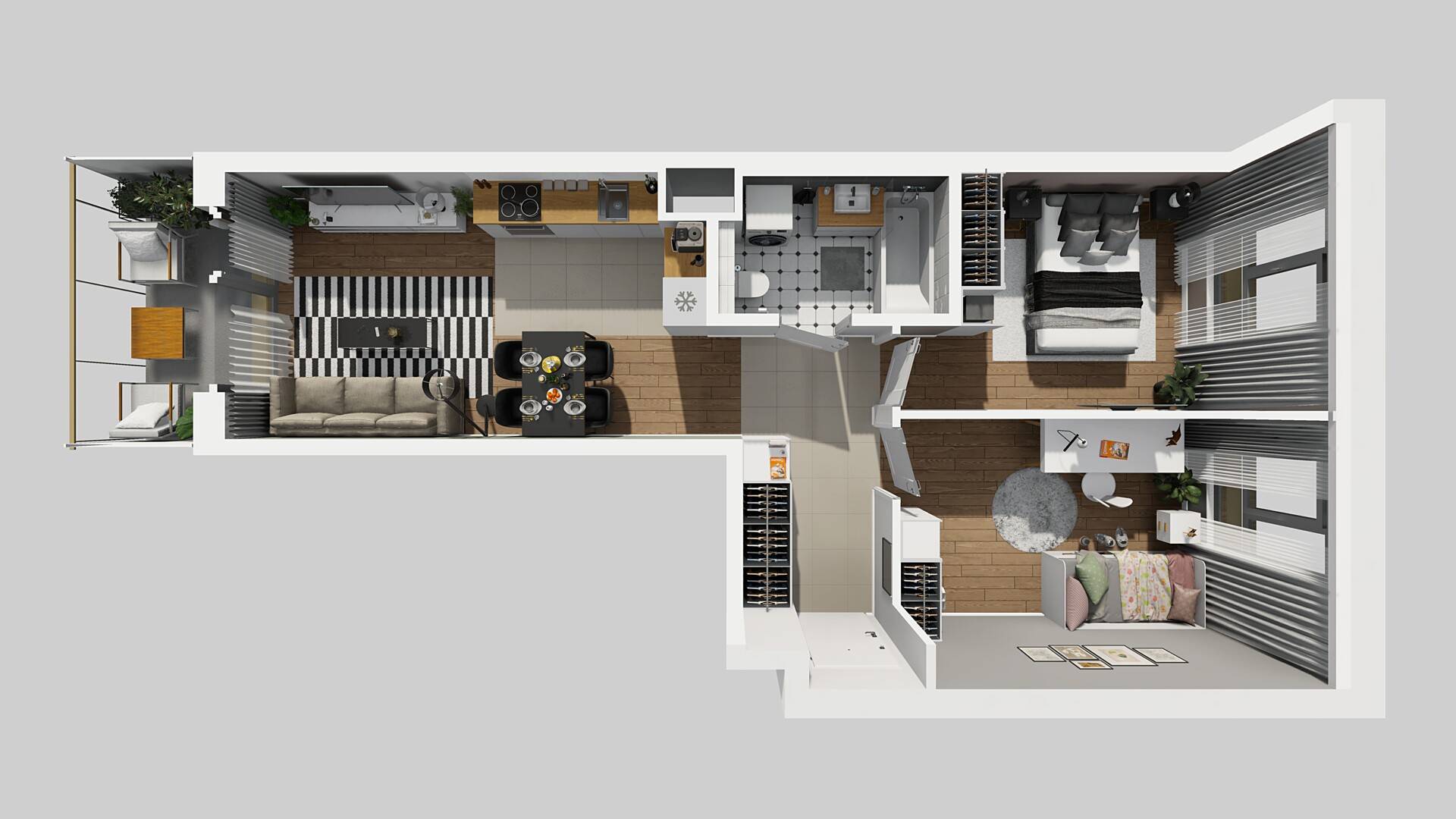 OSIEDLE MYŚLIBORSKA – inwestycja Dom Development - lokal B 7, budynek B