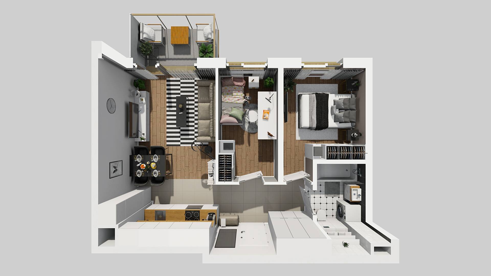 OSIEDLE MYŚLIBORSKA – inwestycja Dom Development - lokal B 68, budynek B