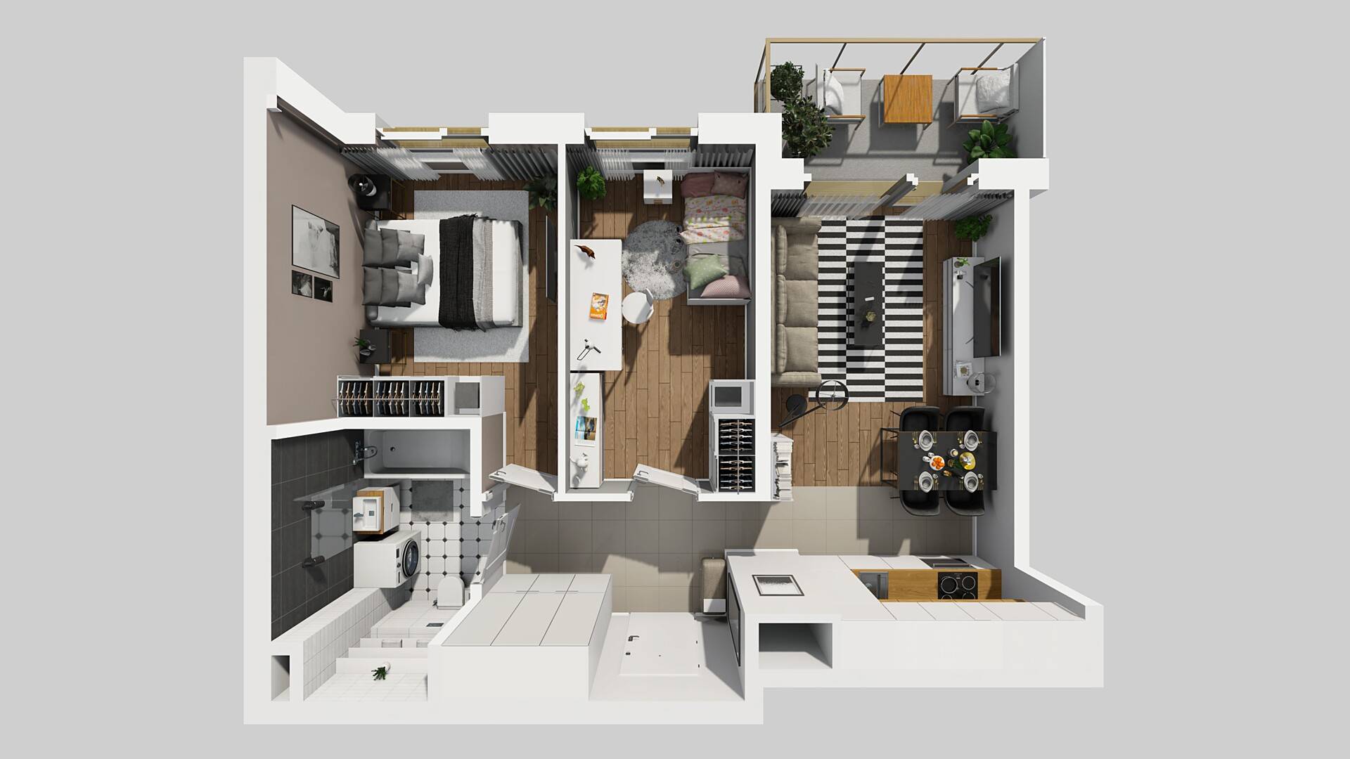 OSIEDLE MYŚLIBORSKA – inwestycja Dom Development - lokal B 84, budynek B