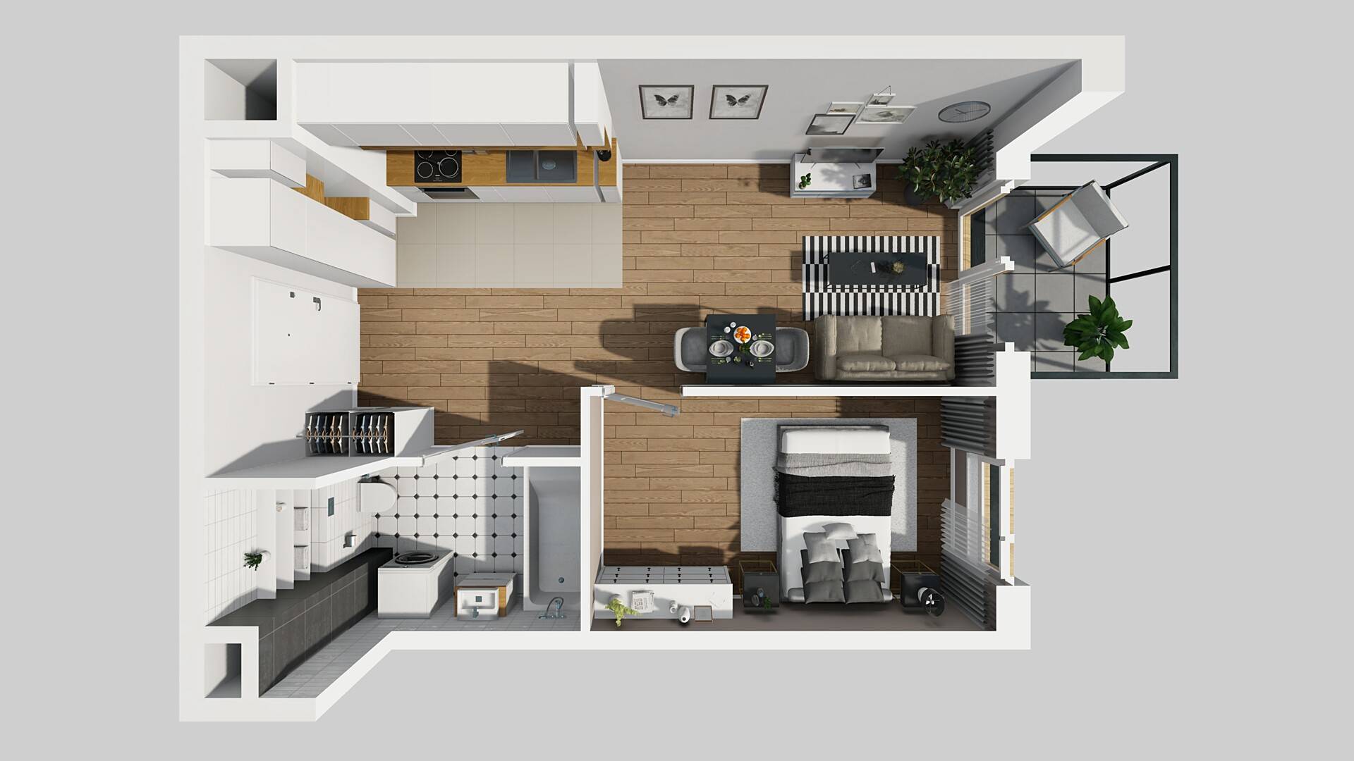 Osiedle Urbino – inwestycja Dom Development - lokal B 26, budynek B