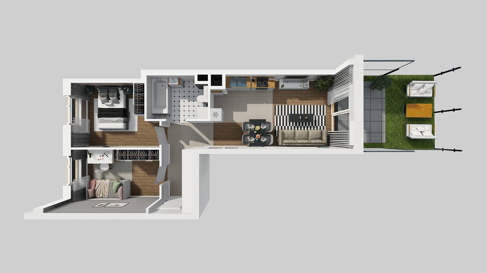 Osiedle Urbino – inwestycja Dom Development - lokal B 40, budynek B