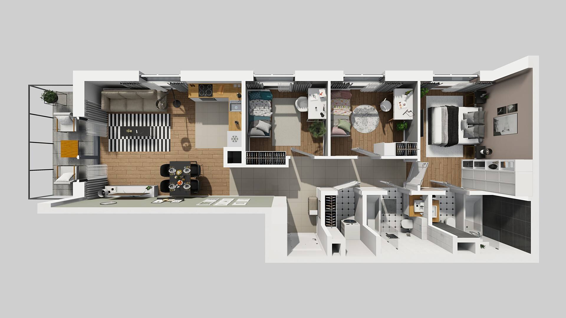 APARTAMENTY BEETHOVENA - lokal C 12, budynek C