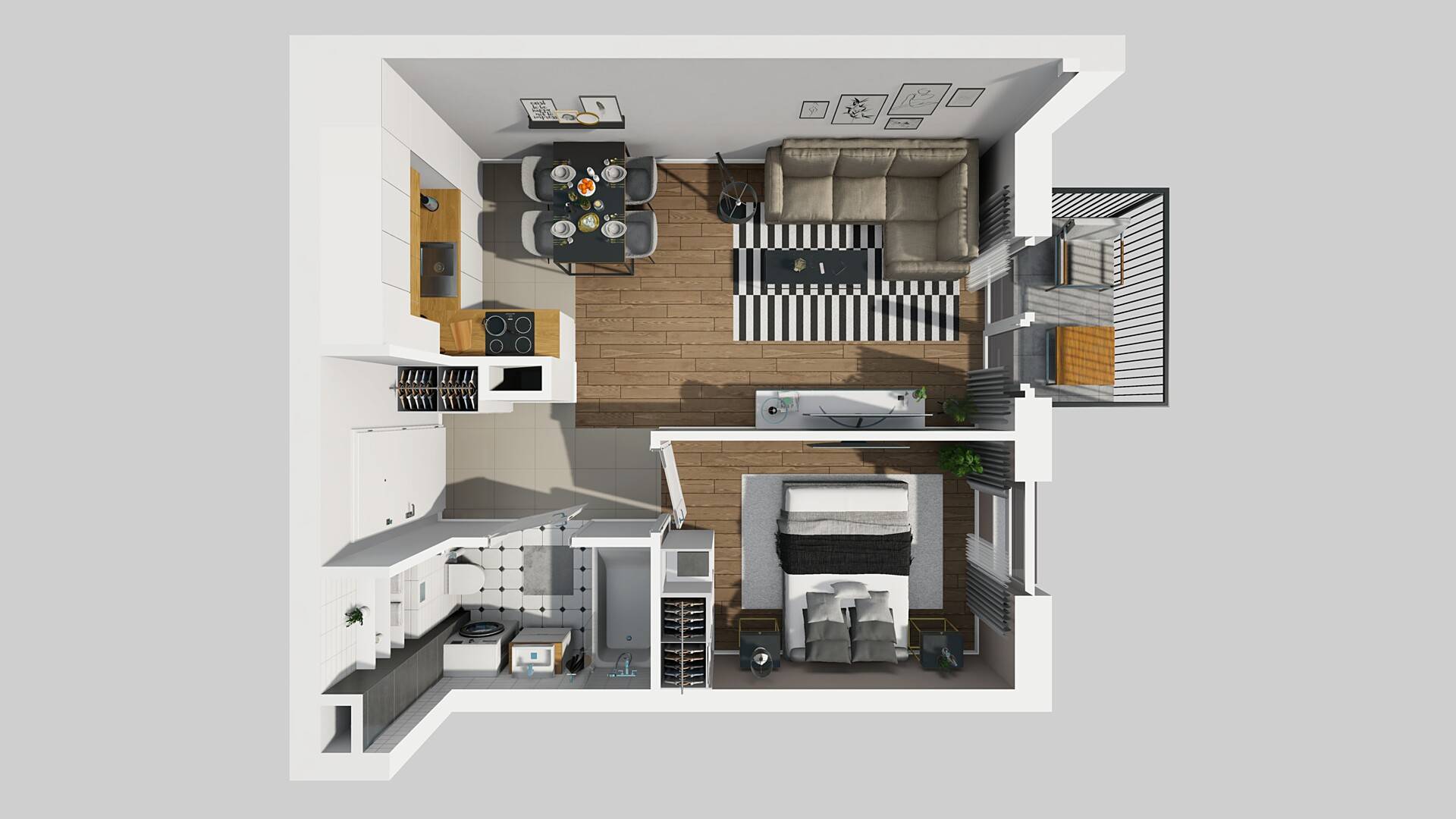 OSIEDLE ARKADIA – inwestycja Dom Development - lokal B1 82, budynek B1