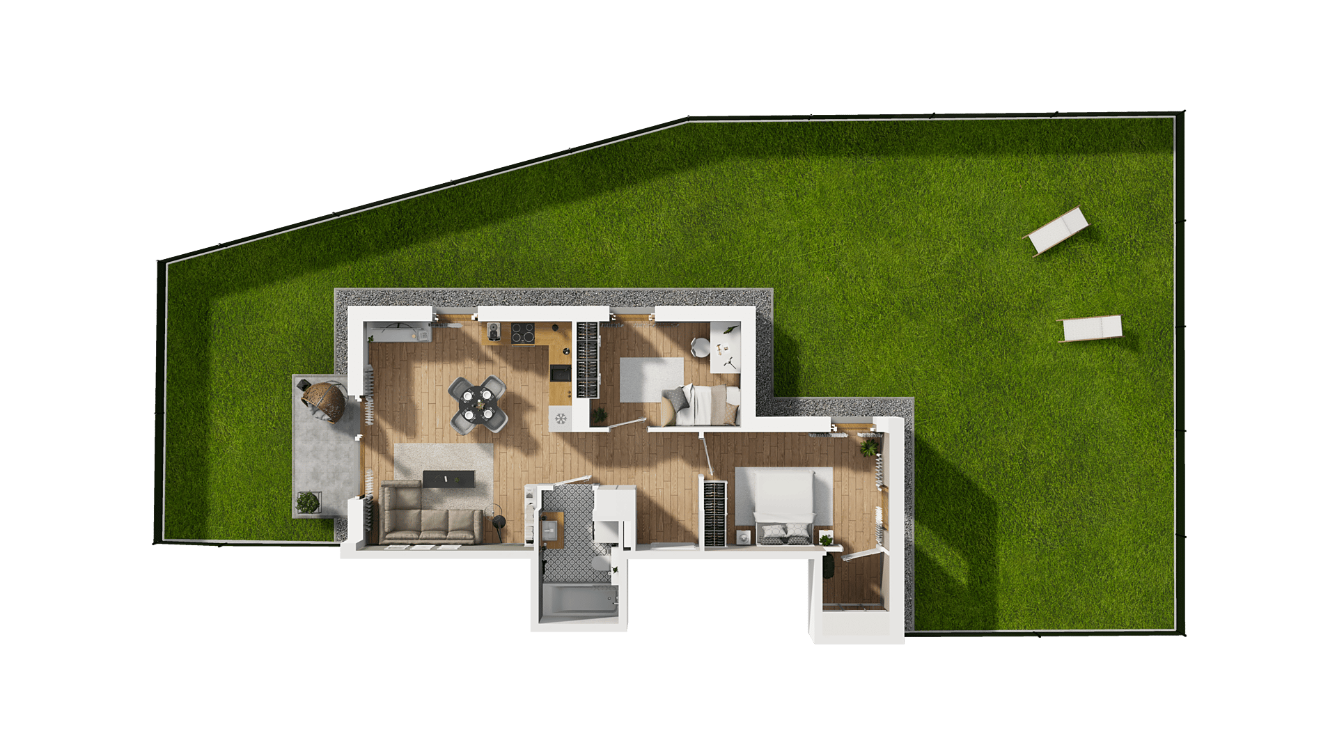 GDAŃSKIE ZACISZE – inwestycja Dom Development - lokal C3 1, budynek C3
