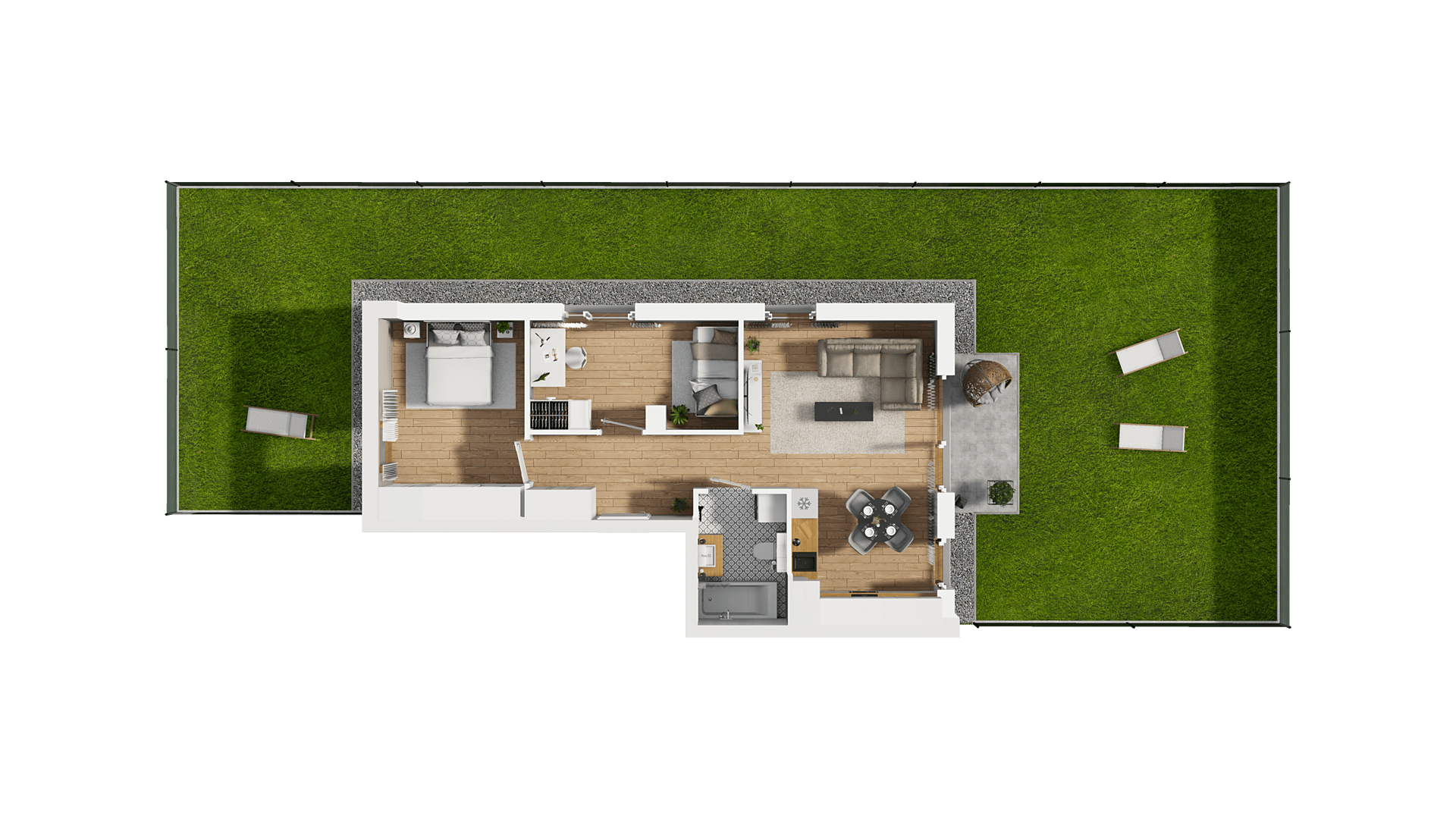 GDAŃSKIE ZACISZE – inwestycja Dom Development - lokal B3 2, budynek B3