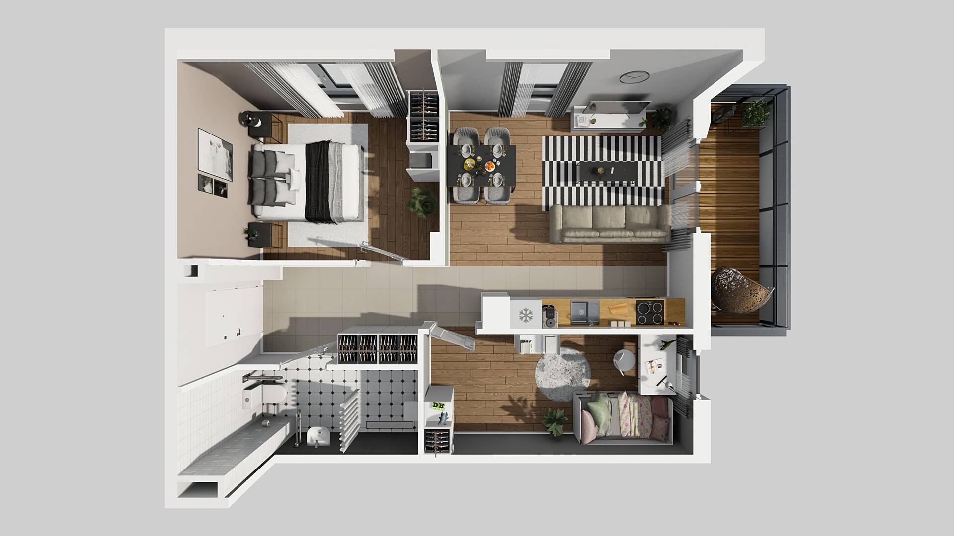 WILLE BISKUPIN – inwestycja Dom Development - lokal T 4, budynek T