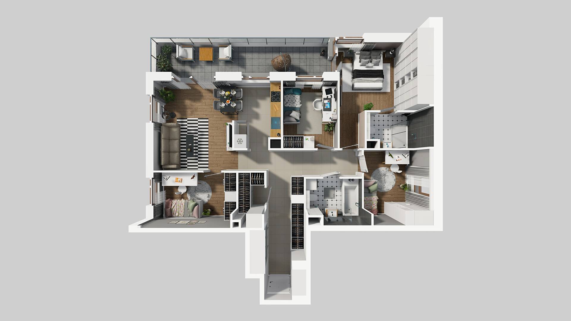 APARTAMENTY LITERACKA - lokal E 4, budynek E