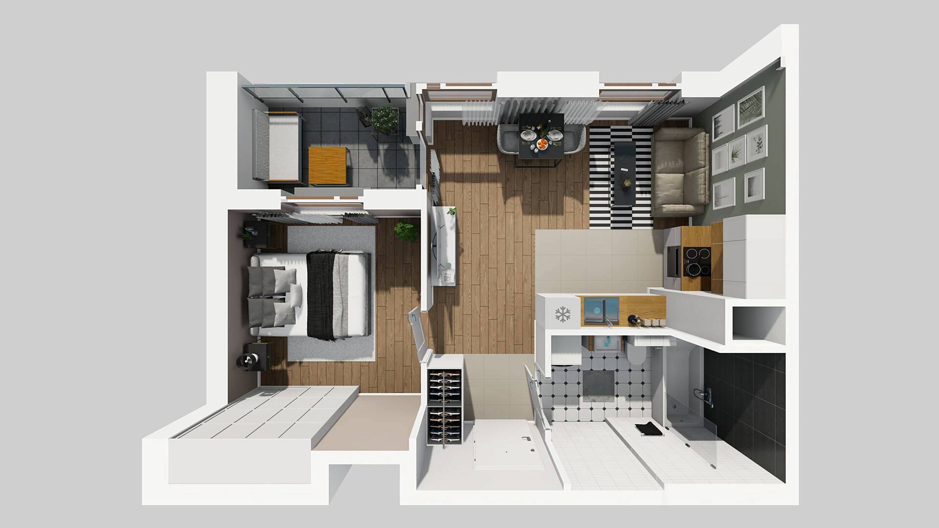 APARTAMENTY LITERACKA - lokal E 16, budynek E