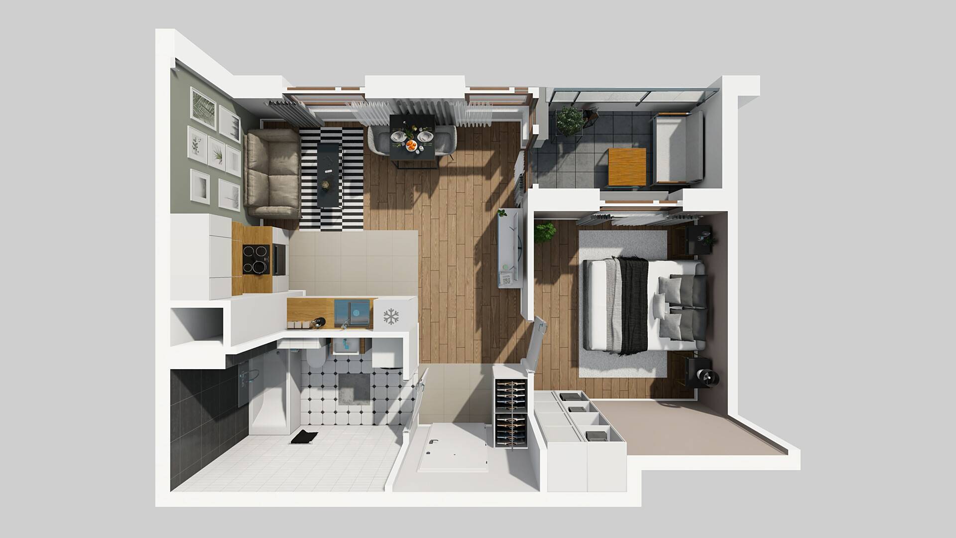 APARTAMENTY LITERACKA - lokal E 32, budynek E