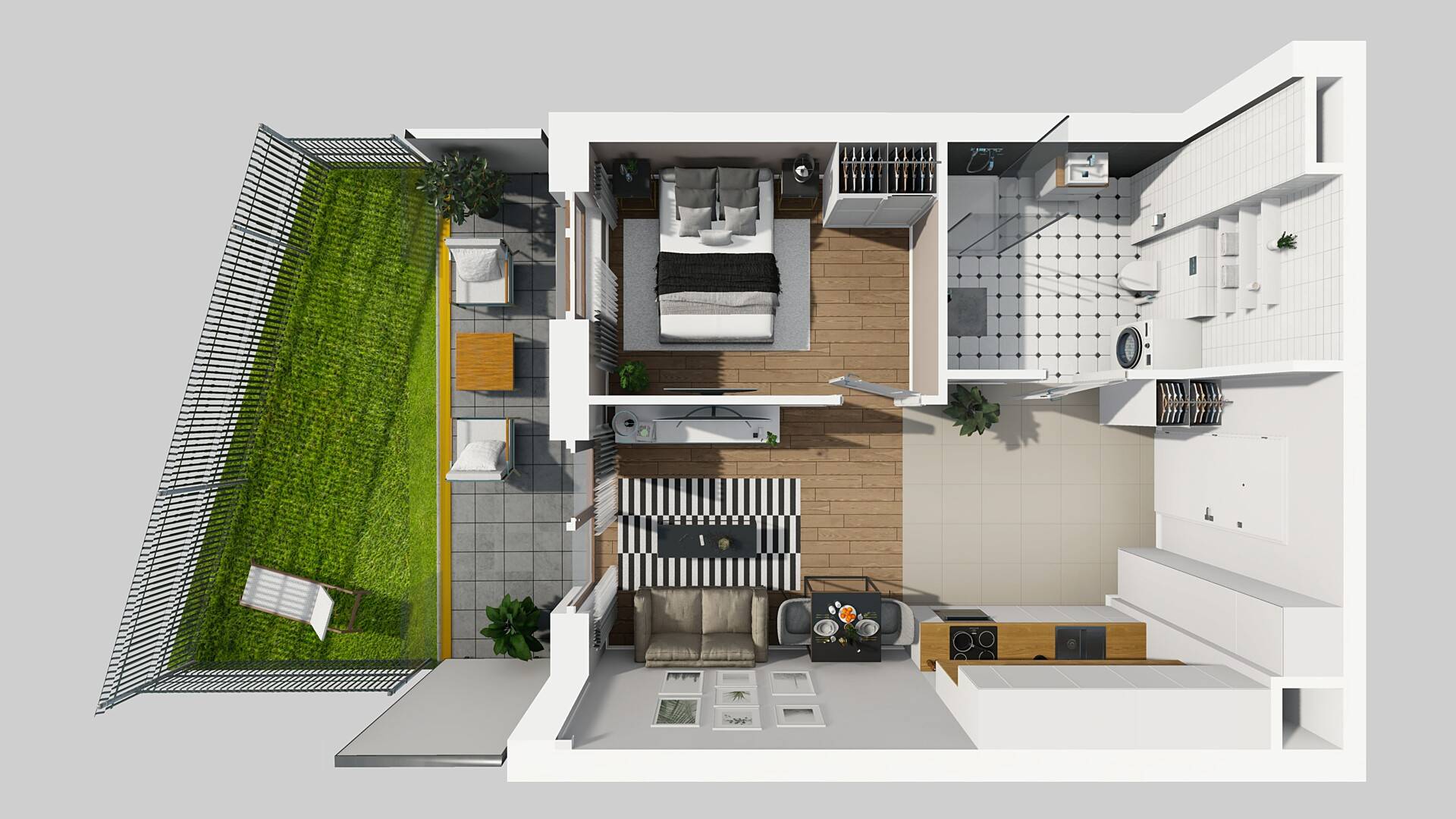 APARTAMENTY LITERACKA - lokal E 149, budynek E
