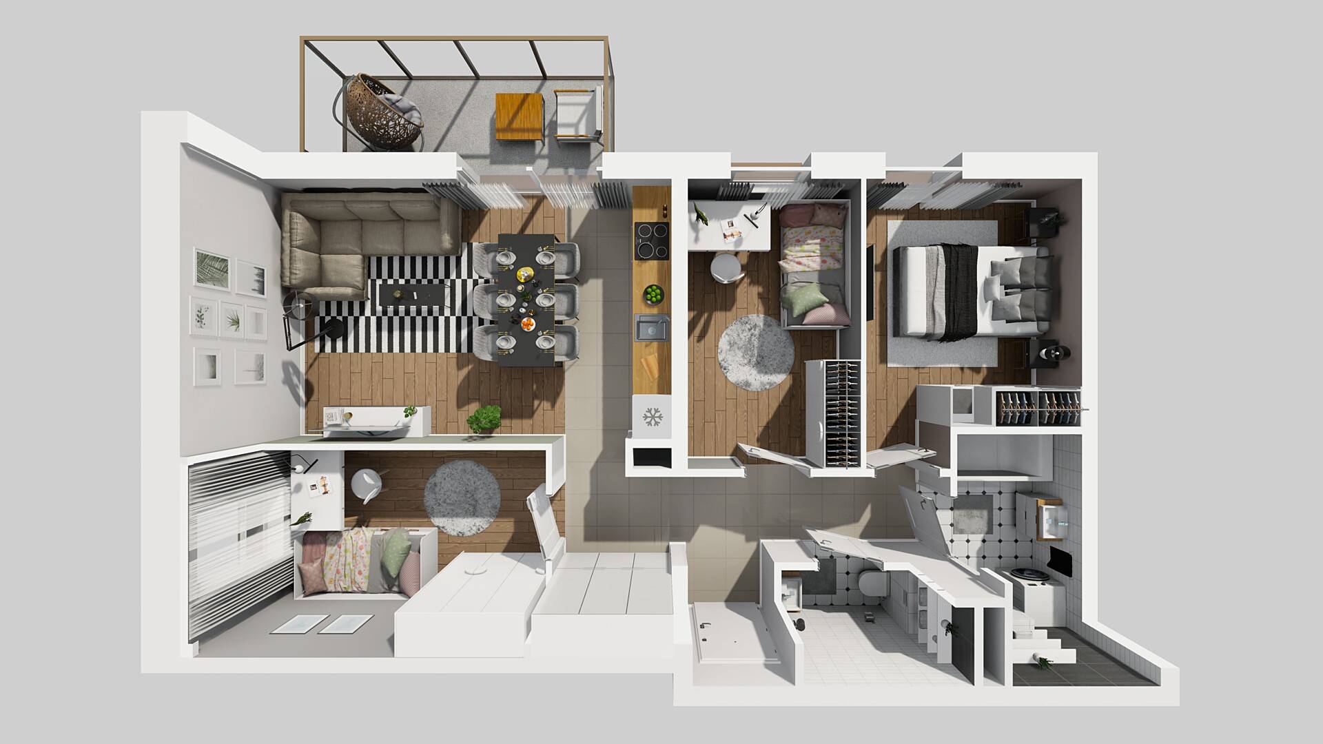 APARTAMENTY KAMIEŃSKIEGO - lokal A 21, budynek A