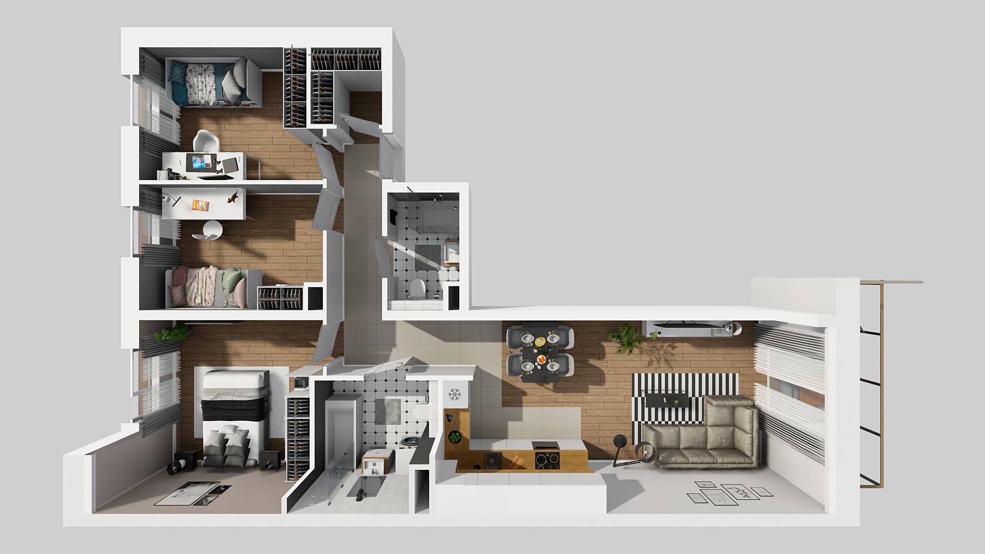 APARTAMENTY KAMIEŃSKIEGO - lokal B 23, budynek B