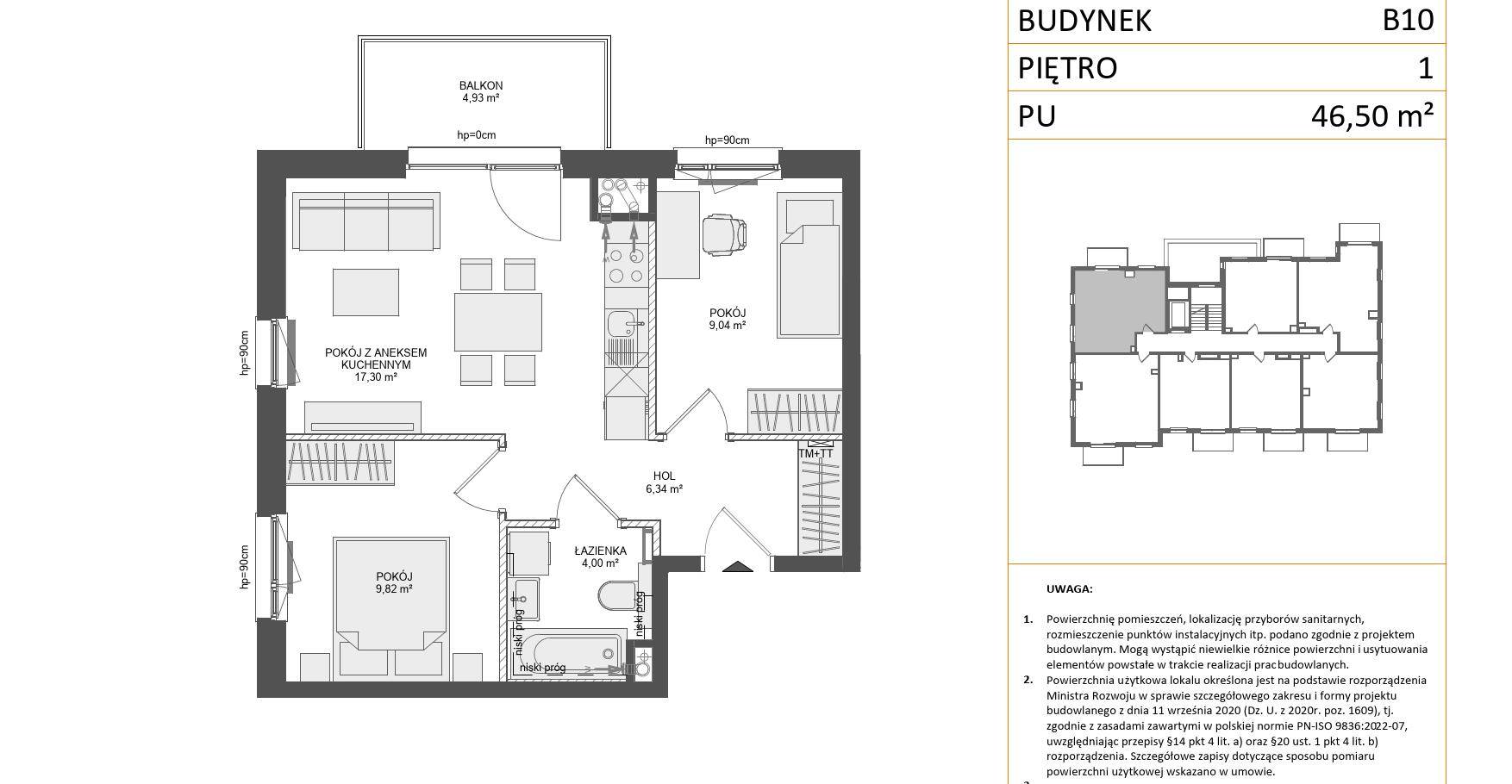 OSIEDLE PRZY BŁONIACH 3 - lokal B10 13, budynek B10