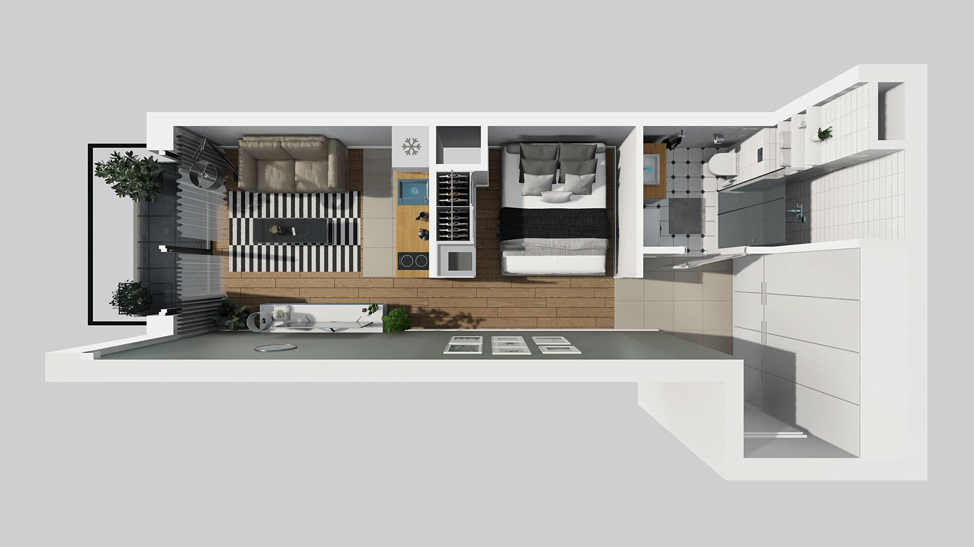 APARTAMENTY GRZYBOWSKA 11 - lokal A 2, budynek A