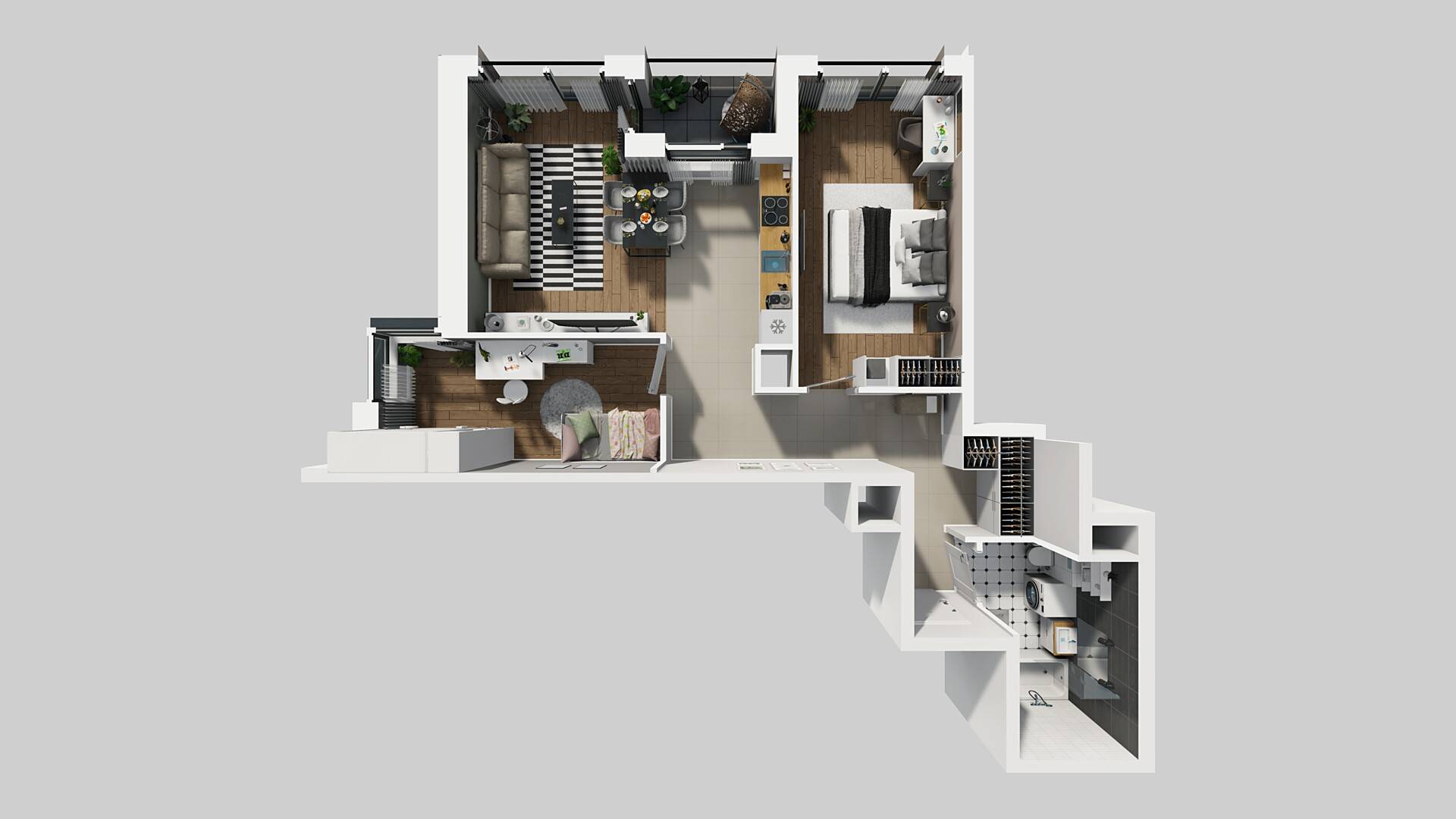 APARTAMENTY GRZYBOWSKA 11 - lokal A 42, budynek A