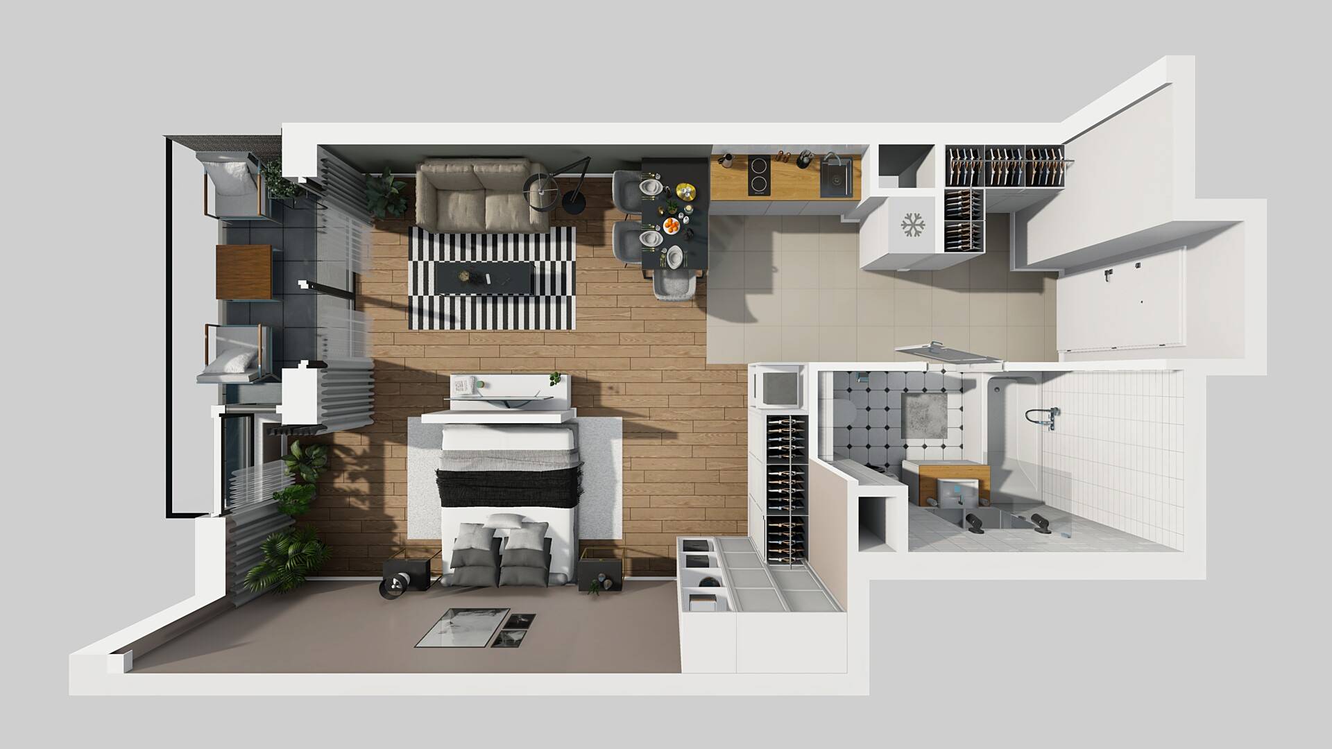 APARTAMENTY GRZYBOWSKA 11 - lokal A 81, budynek A