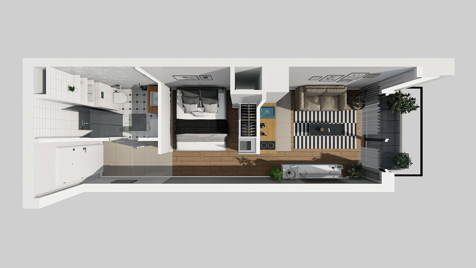 APARTAMENTY GRZYBOWSKA 11 - lokal A 119, budynek A
