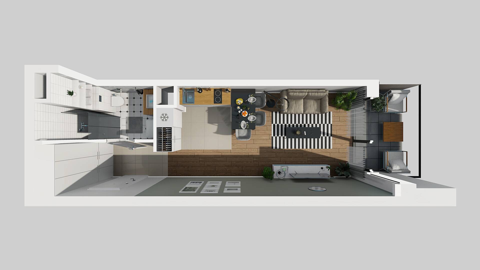 APARTAMENTY GRZYBOWSKA 11 - lokal A 129, budynek A