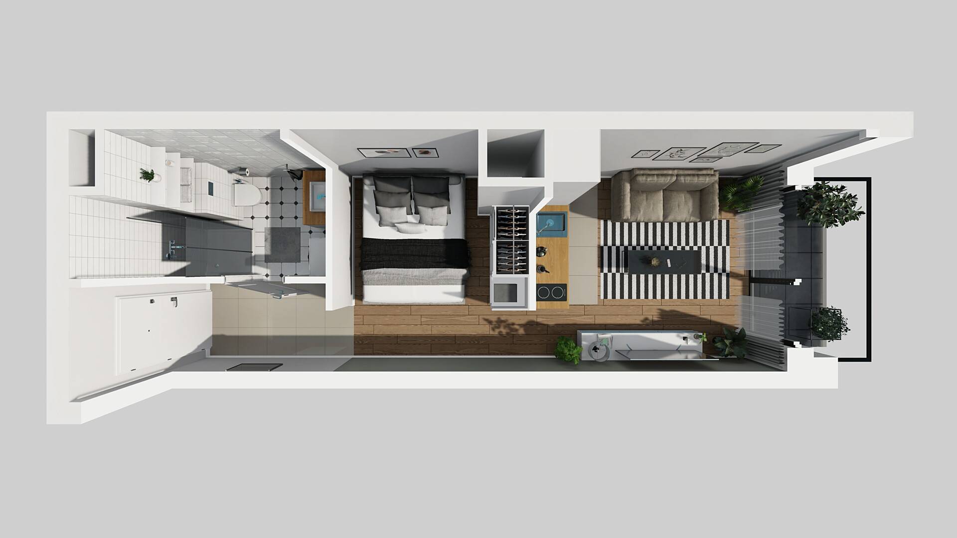 APARTAMENTY GRZYBOWSKA 11 - lokal A 141, budynek A