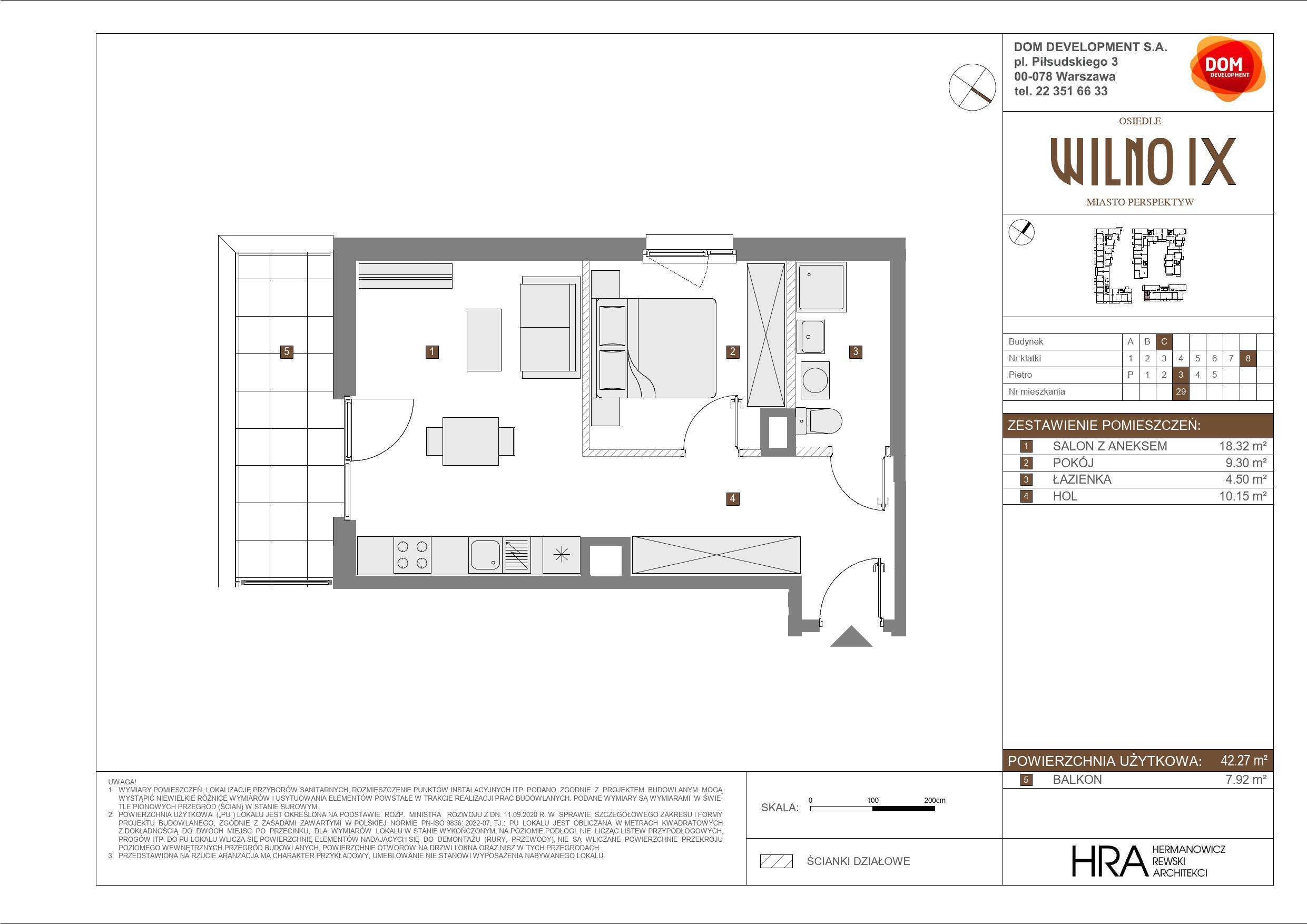 OSIEDLE WILNO – inwestycja Dom Development - lokal C 29, budynek C