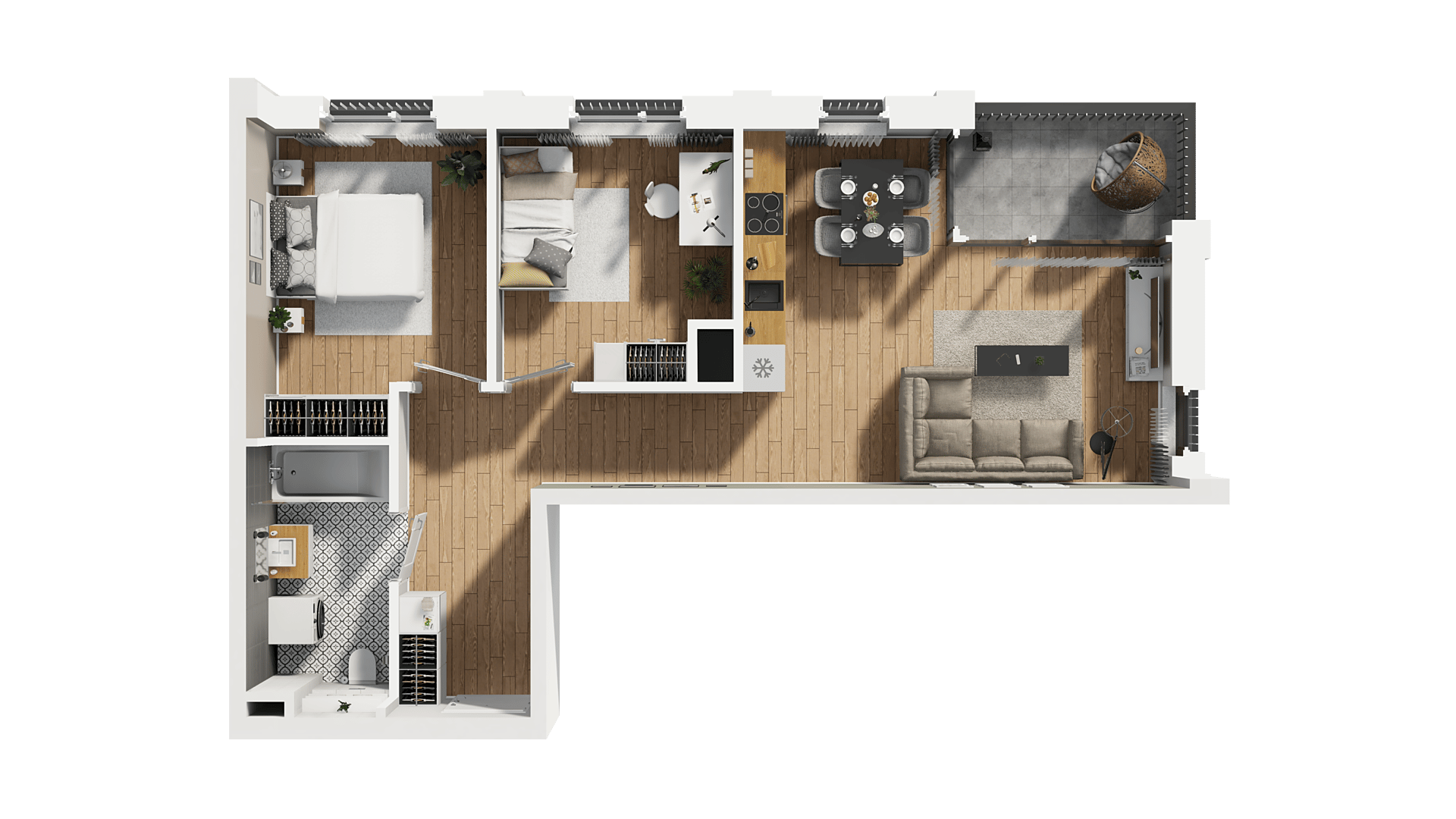 DOKI – inwestycja Dom Development - lokal G 26, budynek G