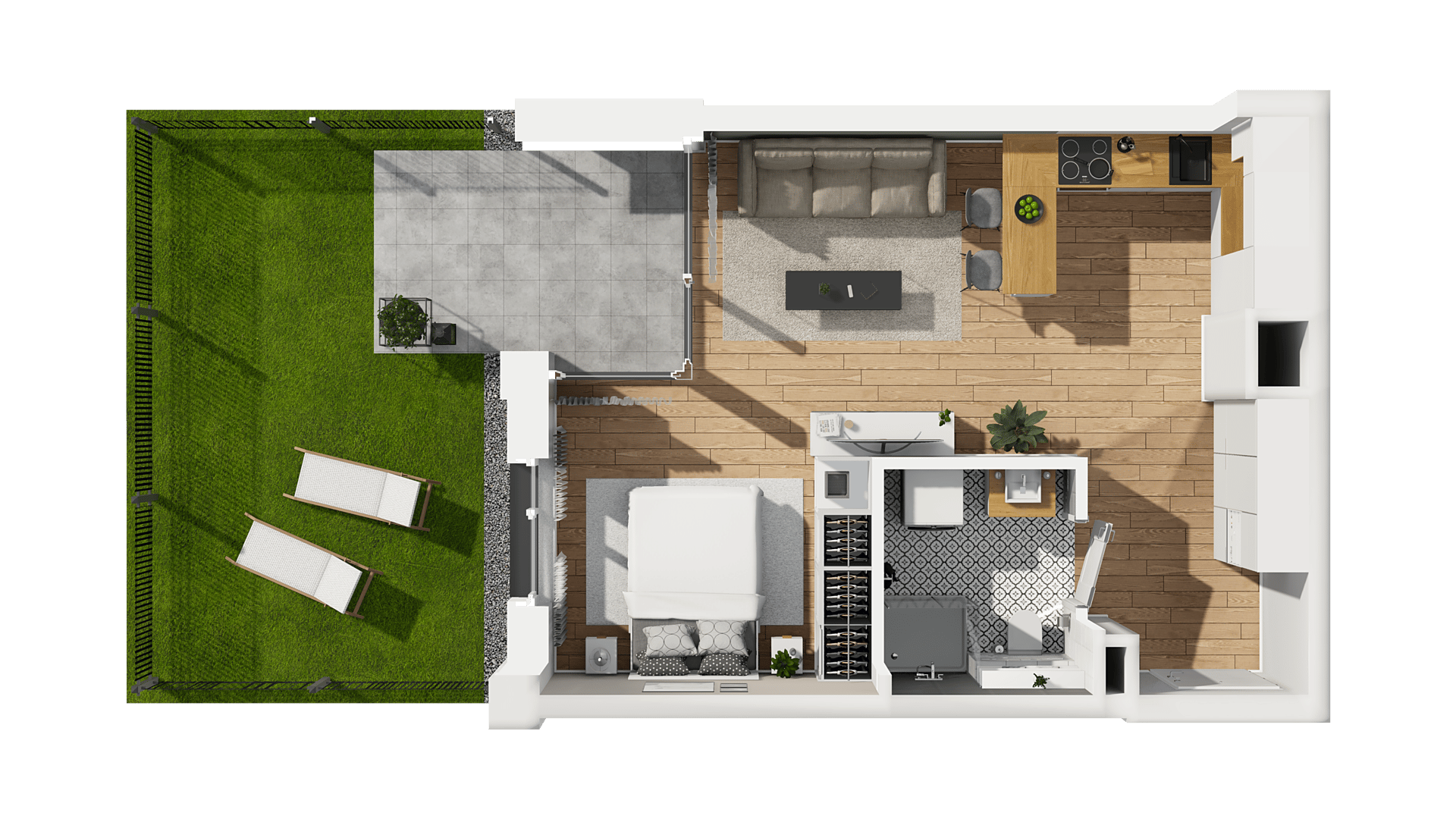 DOKI – inwestycja Dom Development - lokal G 77, budynek G