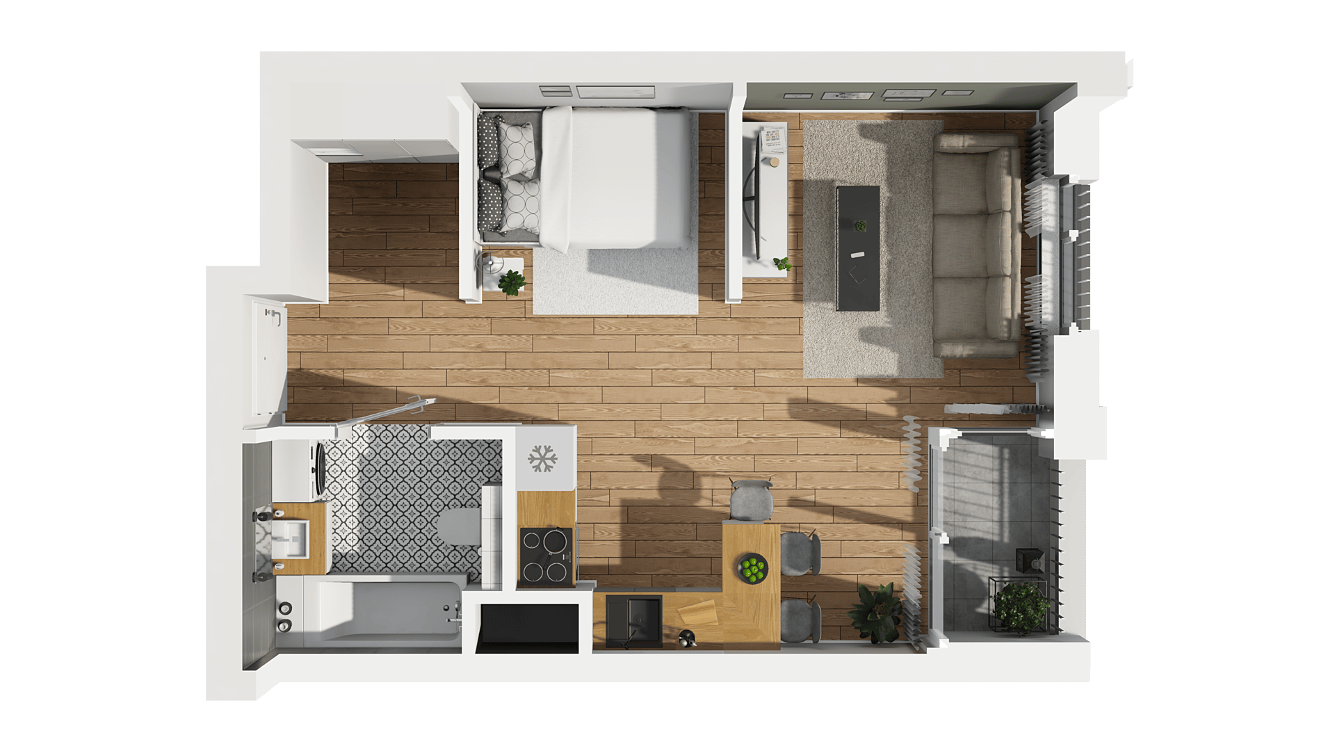 DOKI – inwestycja Dom Development - lokal G 74, budynek G