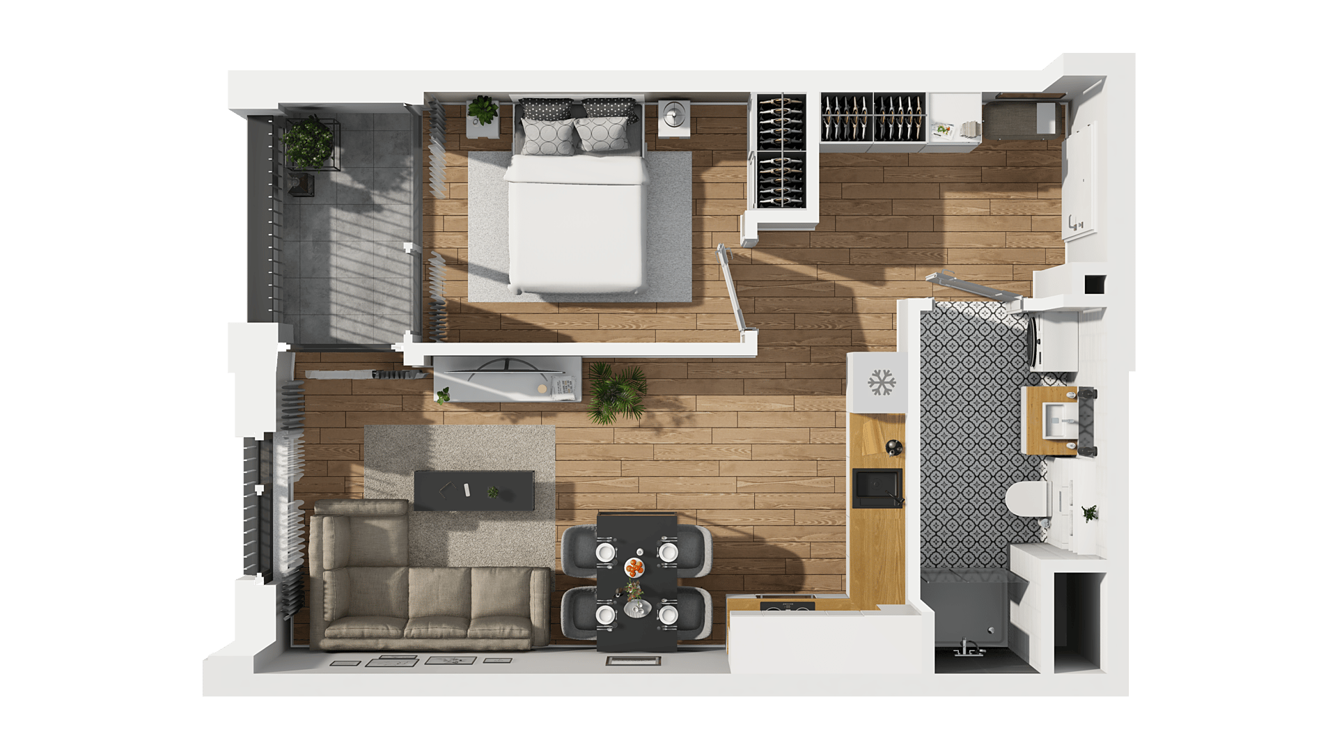DOKI – inwestycja Dom Development - lokal G 3, budynek G