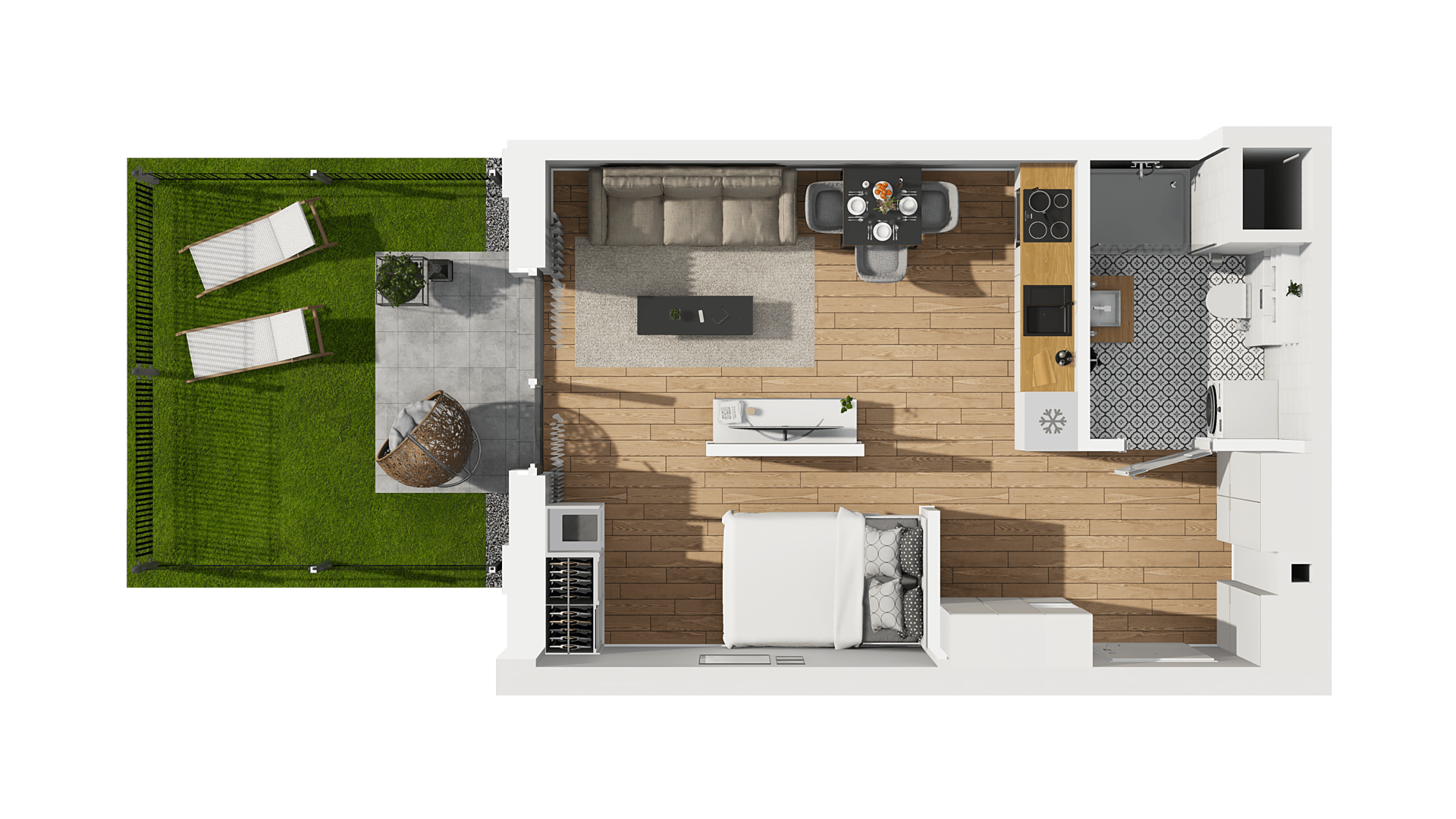 DOKI – inwestycja Dom Development - lokal G 66, budynek G
