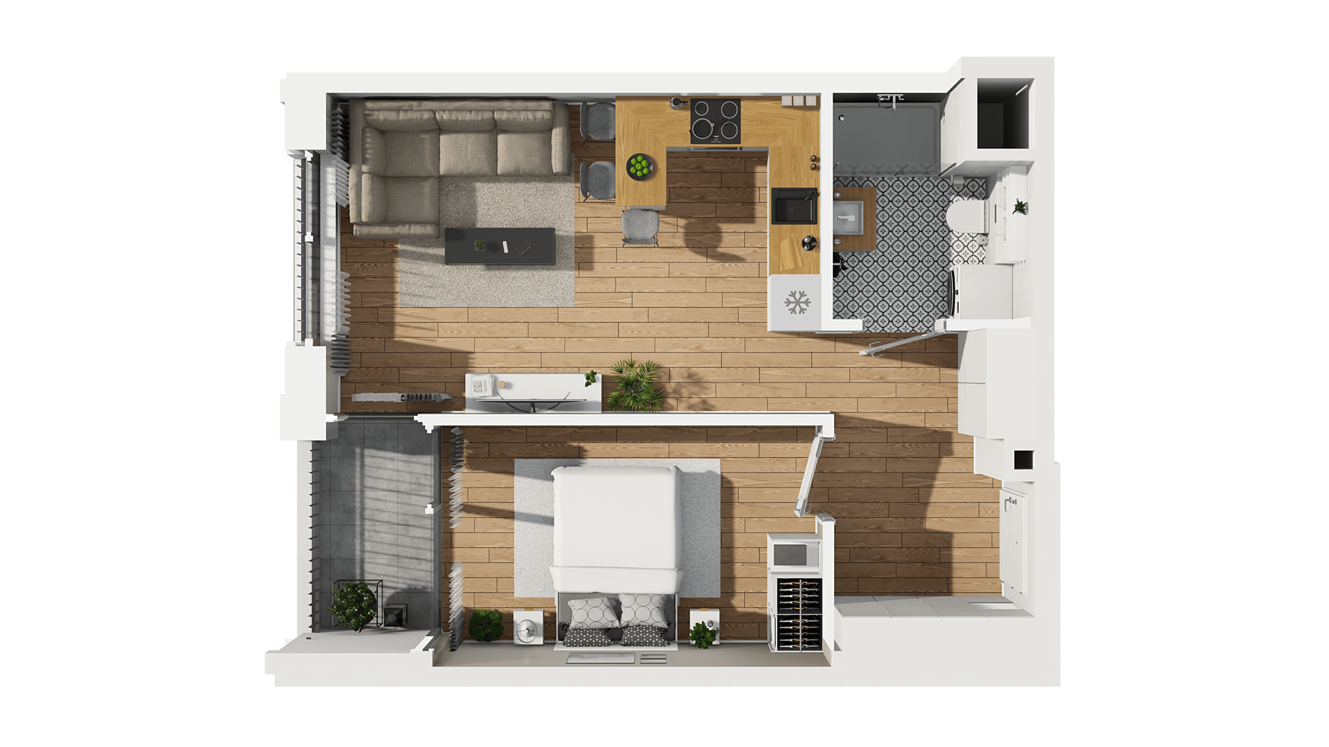 DOKI – inwestycja Dom Development - lokal G 48, budynek G