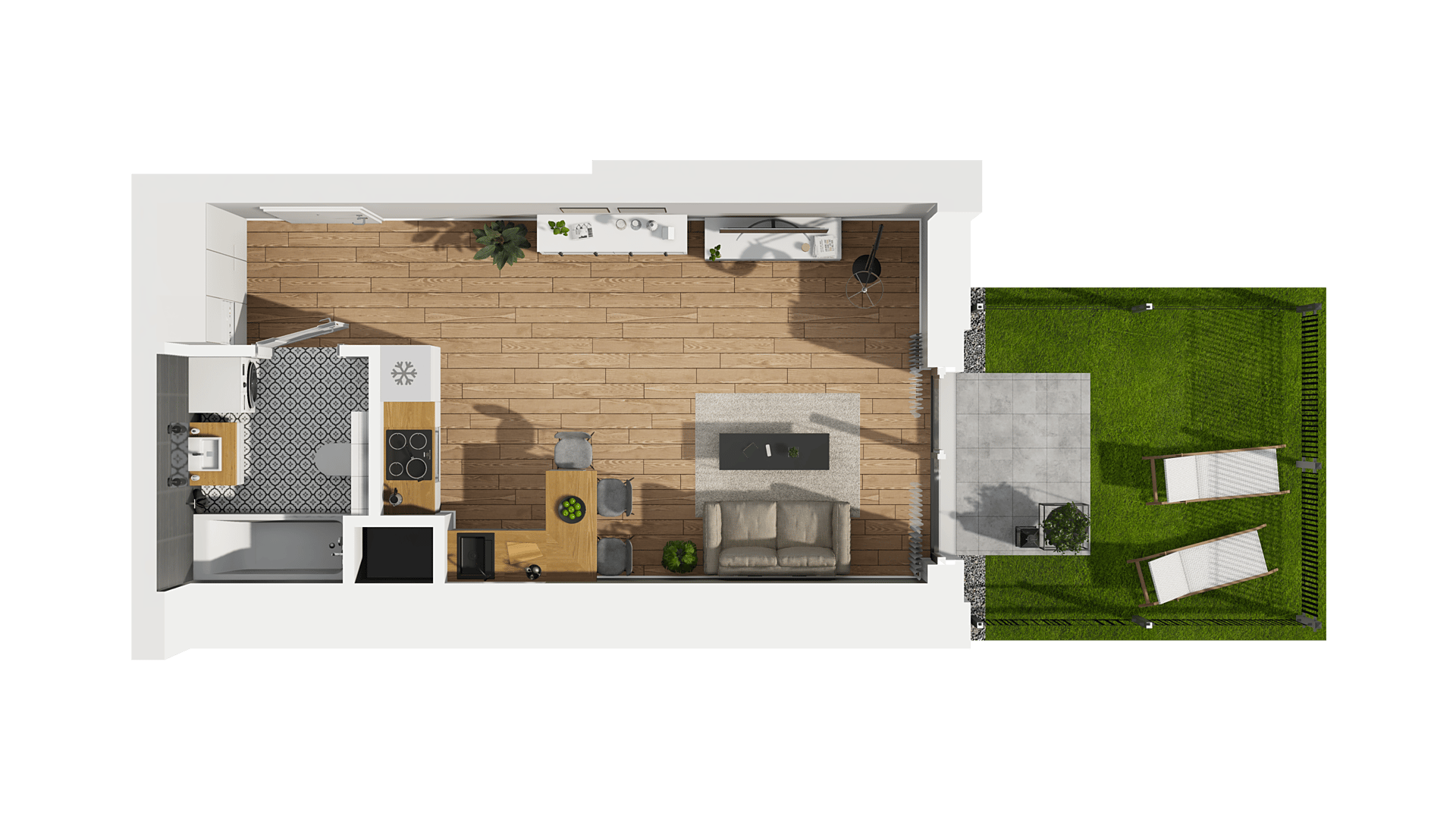 DOKI – inwestycja Dom Development - lokal G 71, budynek G