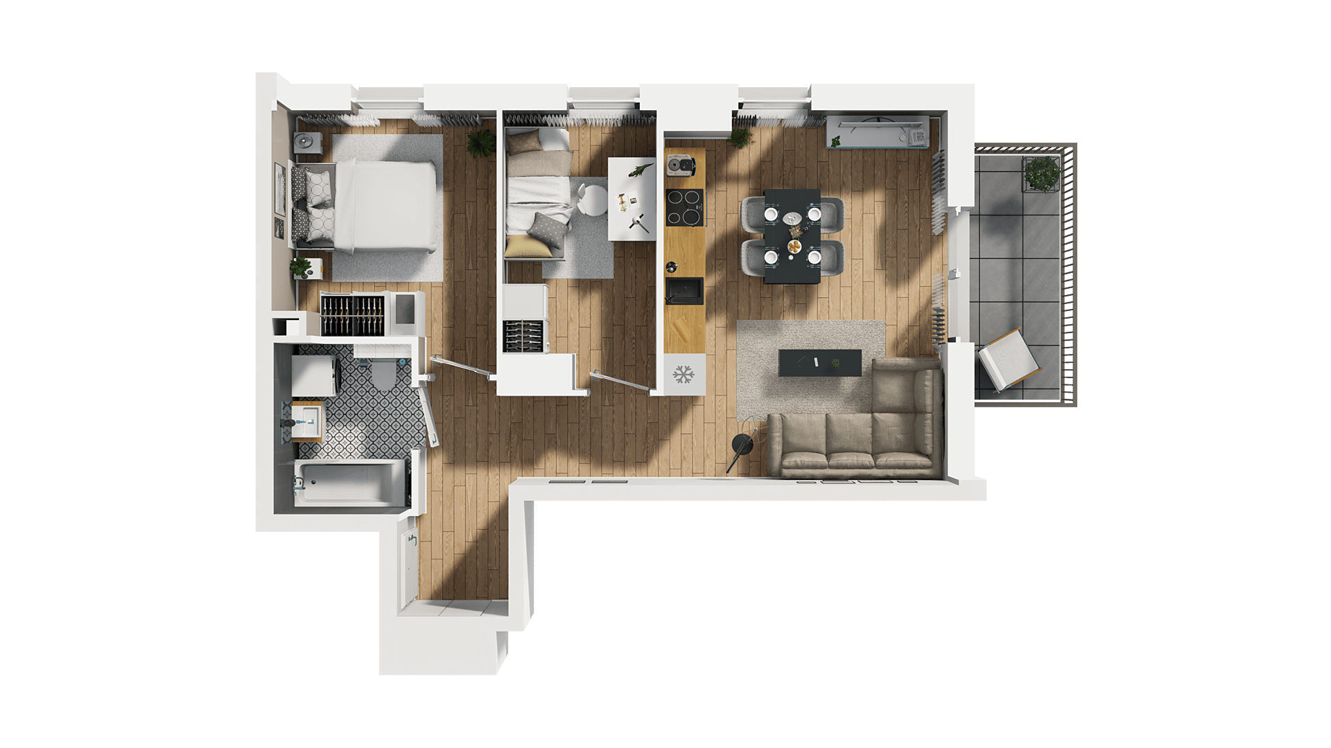 ORZECHOWA – inwestycja Dom Development - lokal C 41, budynek C
