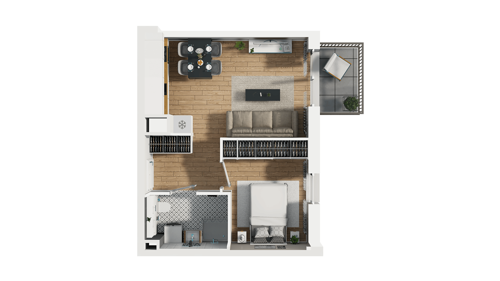 ORZECHOWA – inwestycja Dom Development - lokal B 39, budynek B
