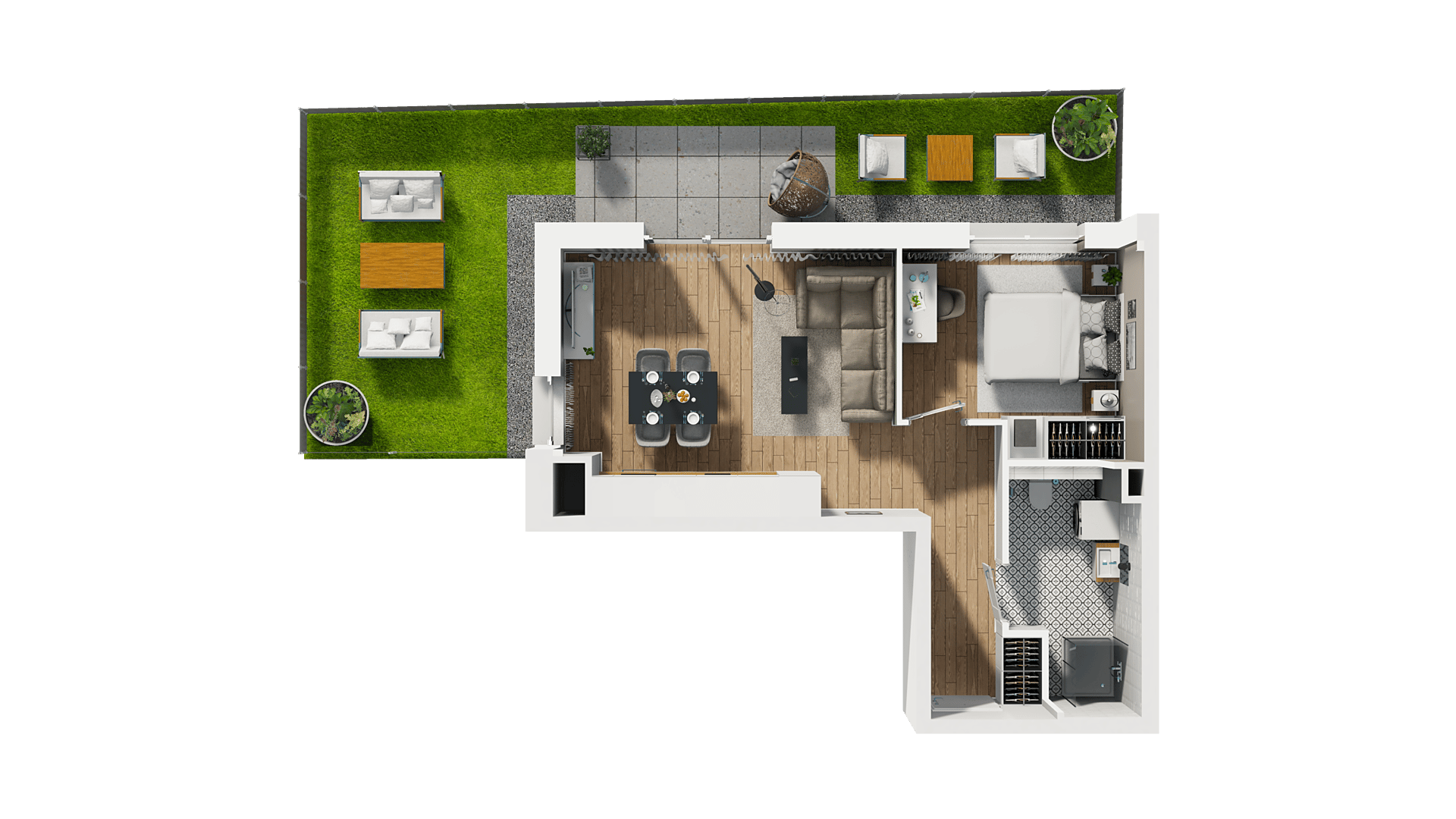 ORZECHOWA – inwestycja Dom Development - lokal C 2, budynek C