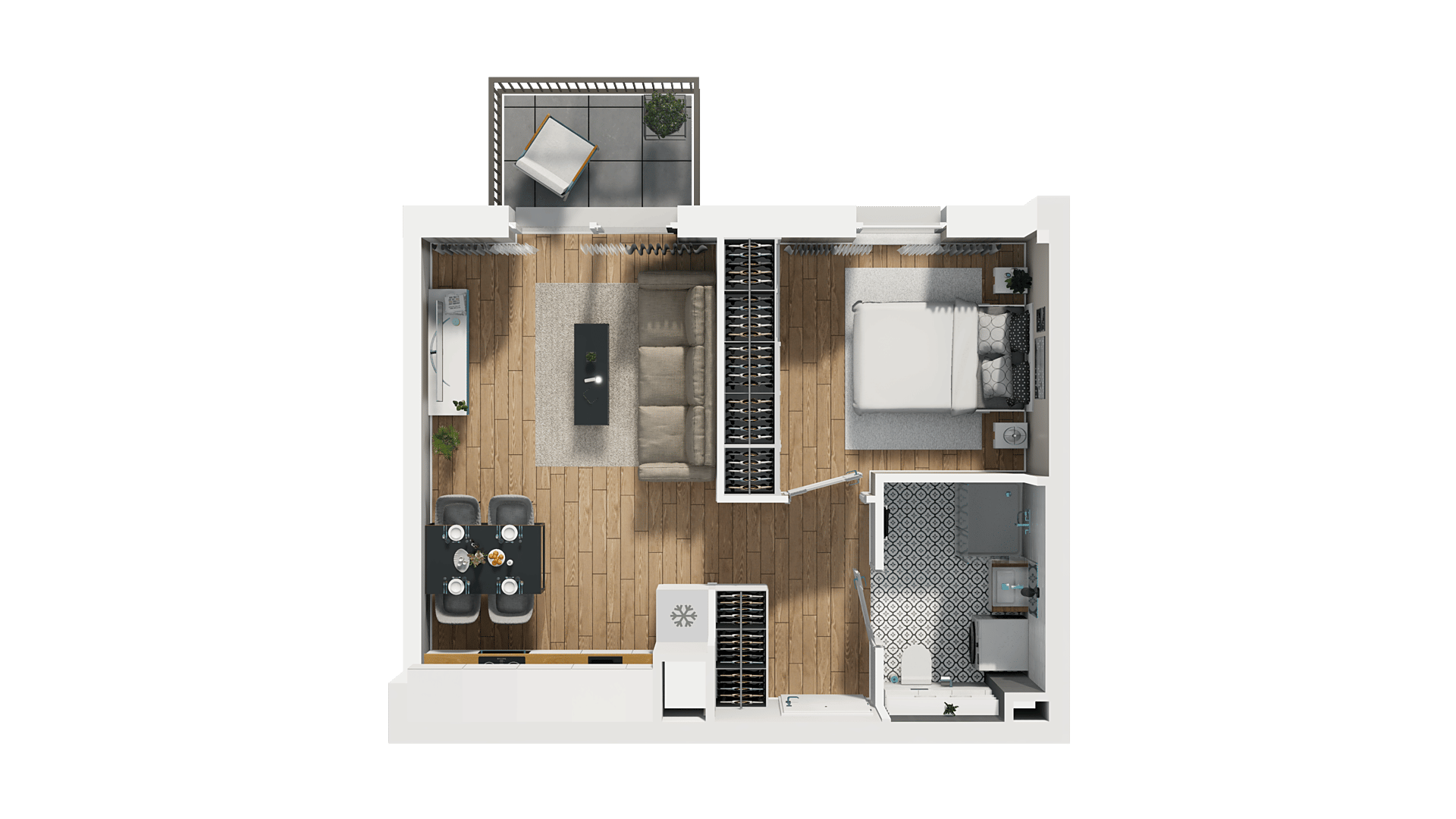 ORZECHOWA – inwestycja Dom Development - lokal C 25, budynek C