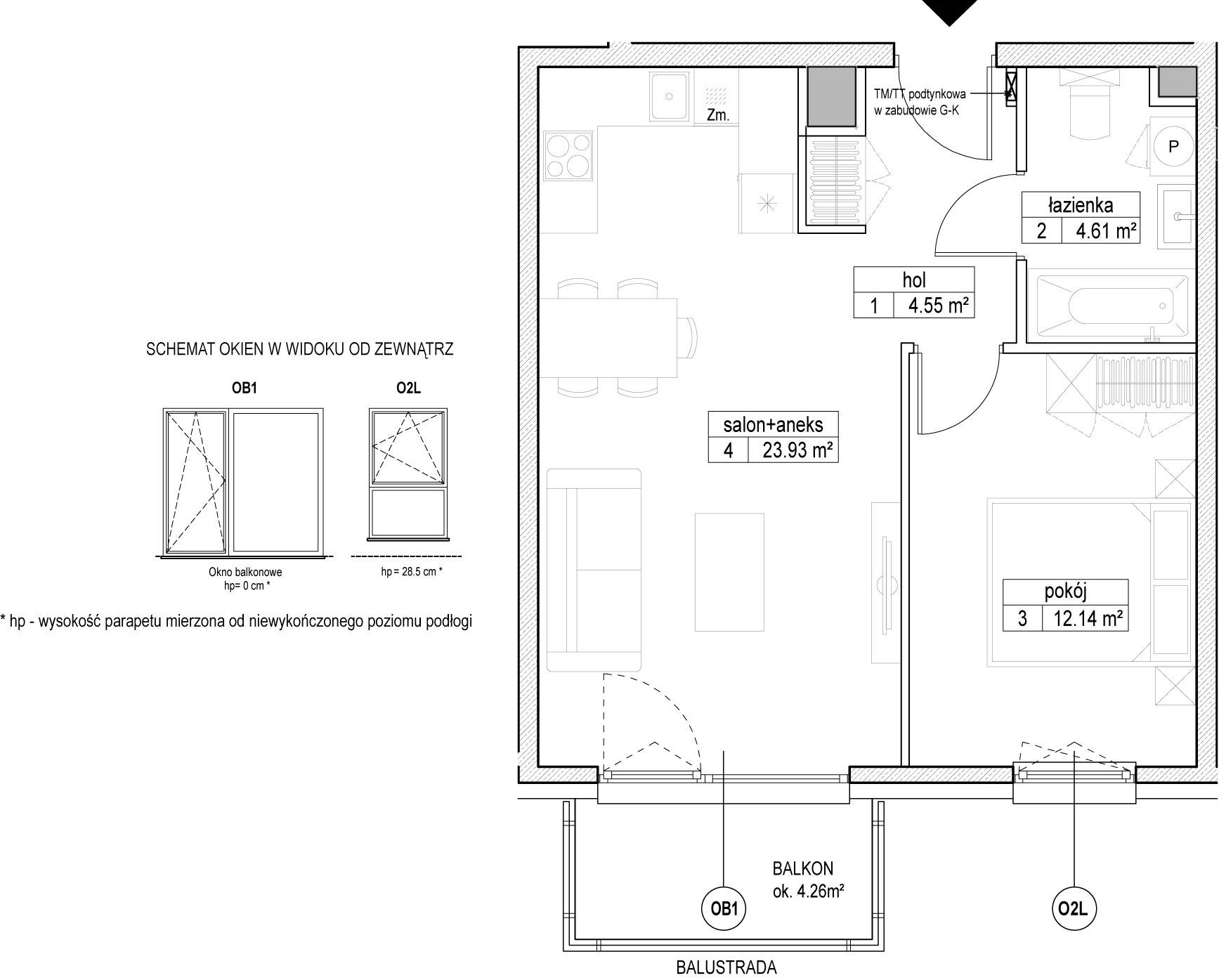 Atut – inwestycja INPRO - lokal J.2.4.2, budynek J