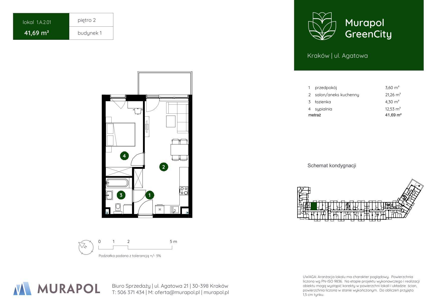 Murapol GreenCity – inwestycja Murapol - lokal 1.A.2.01, budynek A