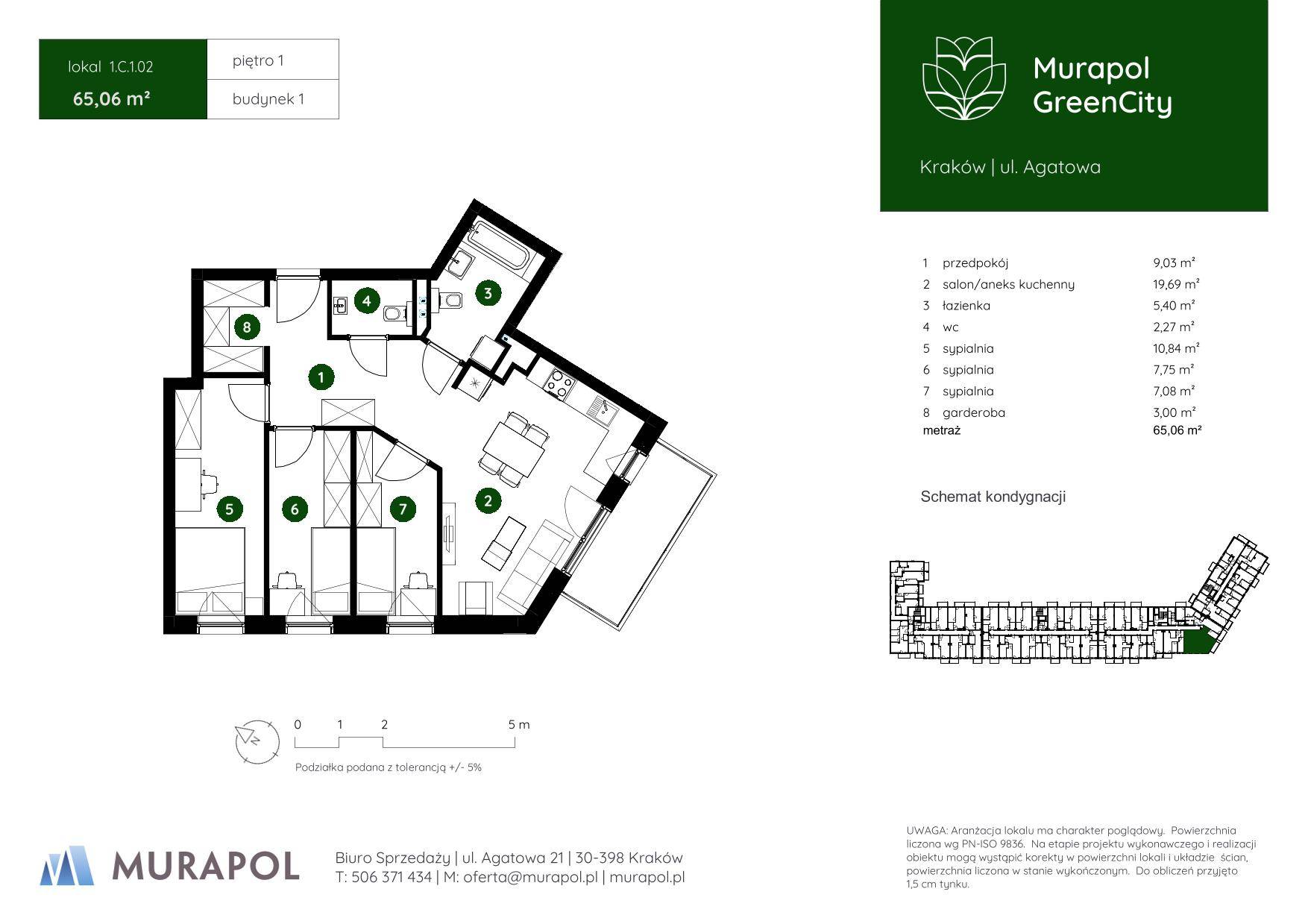 Murapol GreenCity – inwestycja Murapol - lokal 1.C.1.02, budynek C