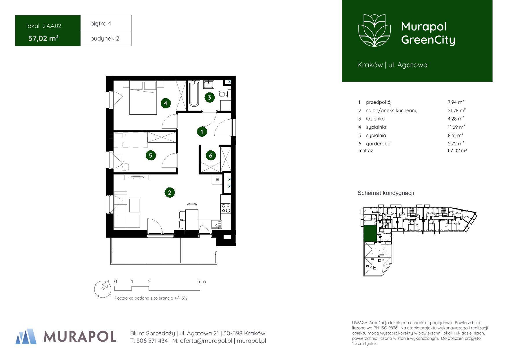 Murapol GreenCity – inwestycja Murapol - lokal 2.A.4.02, budynek A